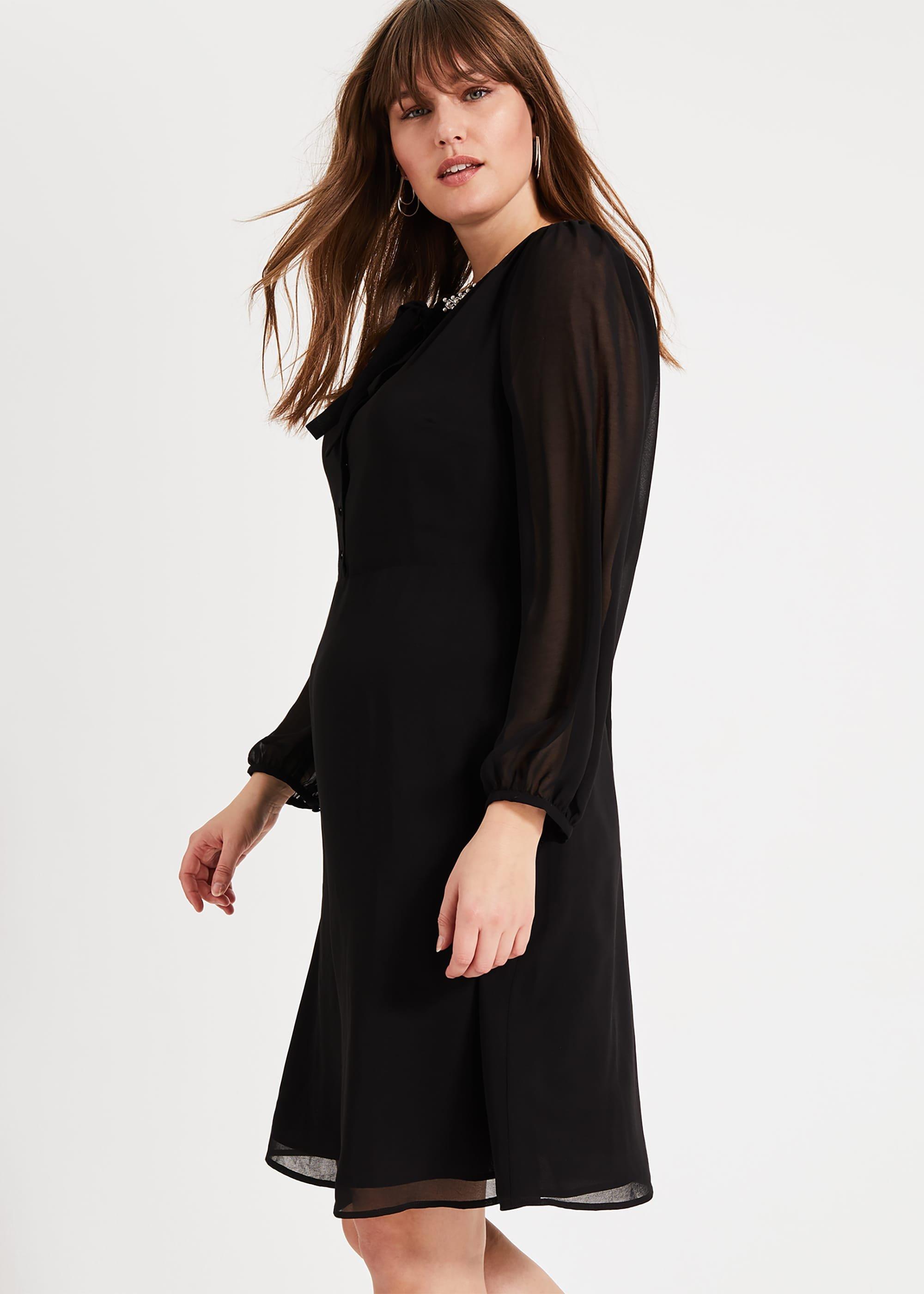 Sigrid Pearl Neck Dress
