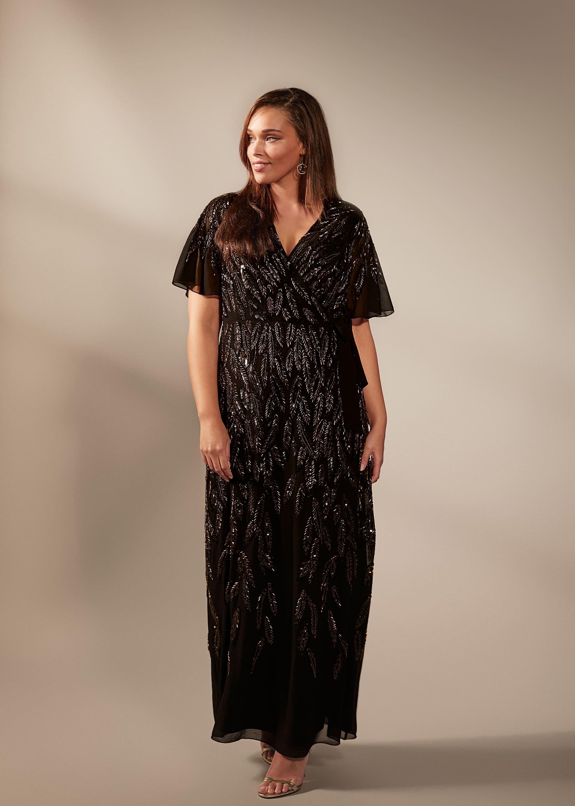 Hermosa Beaded Maxi Dress