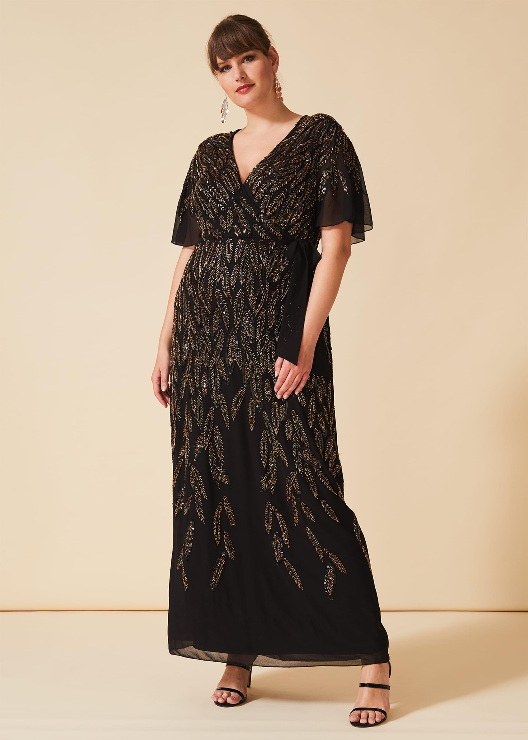 Hermosa Beaded Maxi Dress
