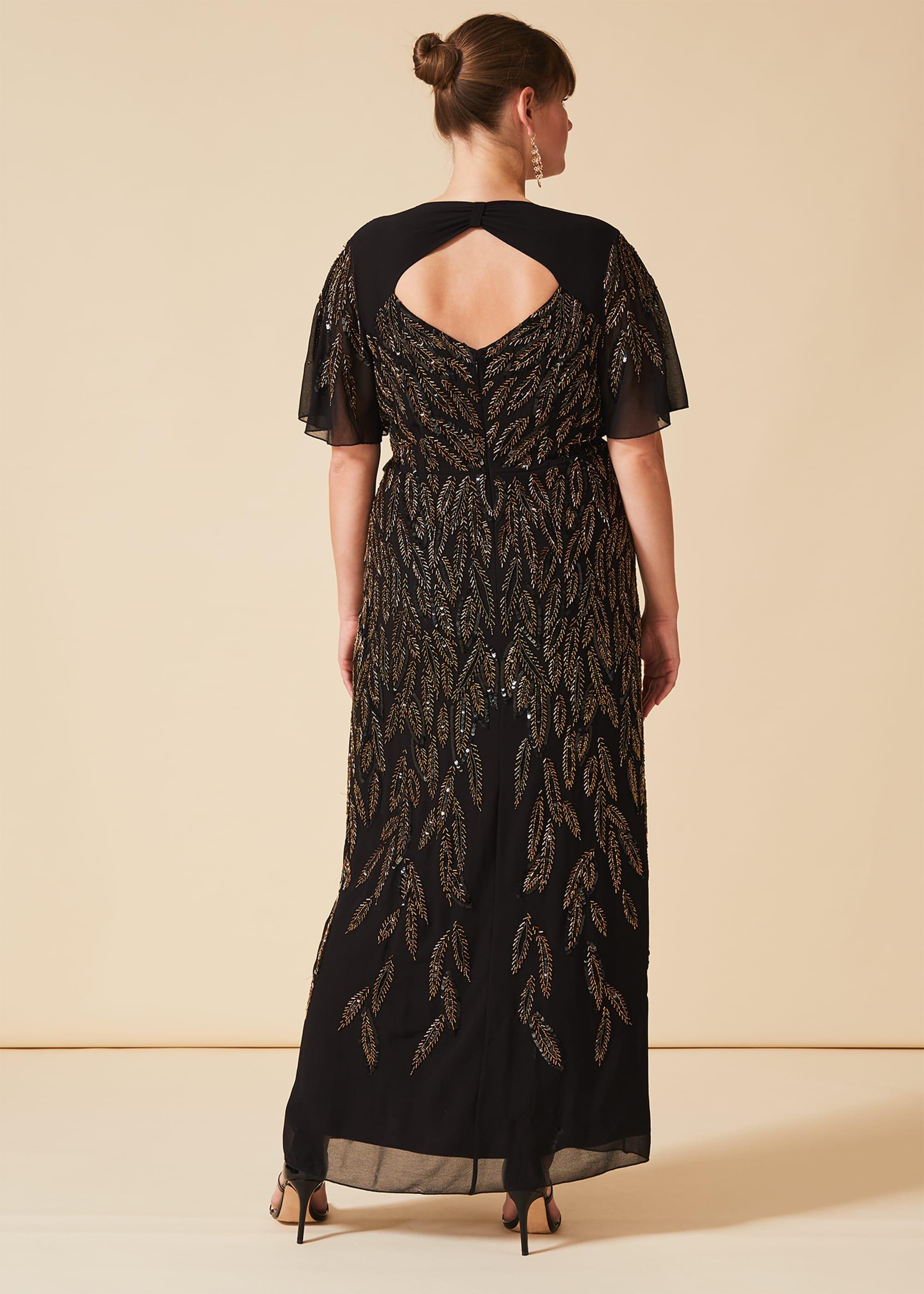 Hermosa Beaded Maxi Dress