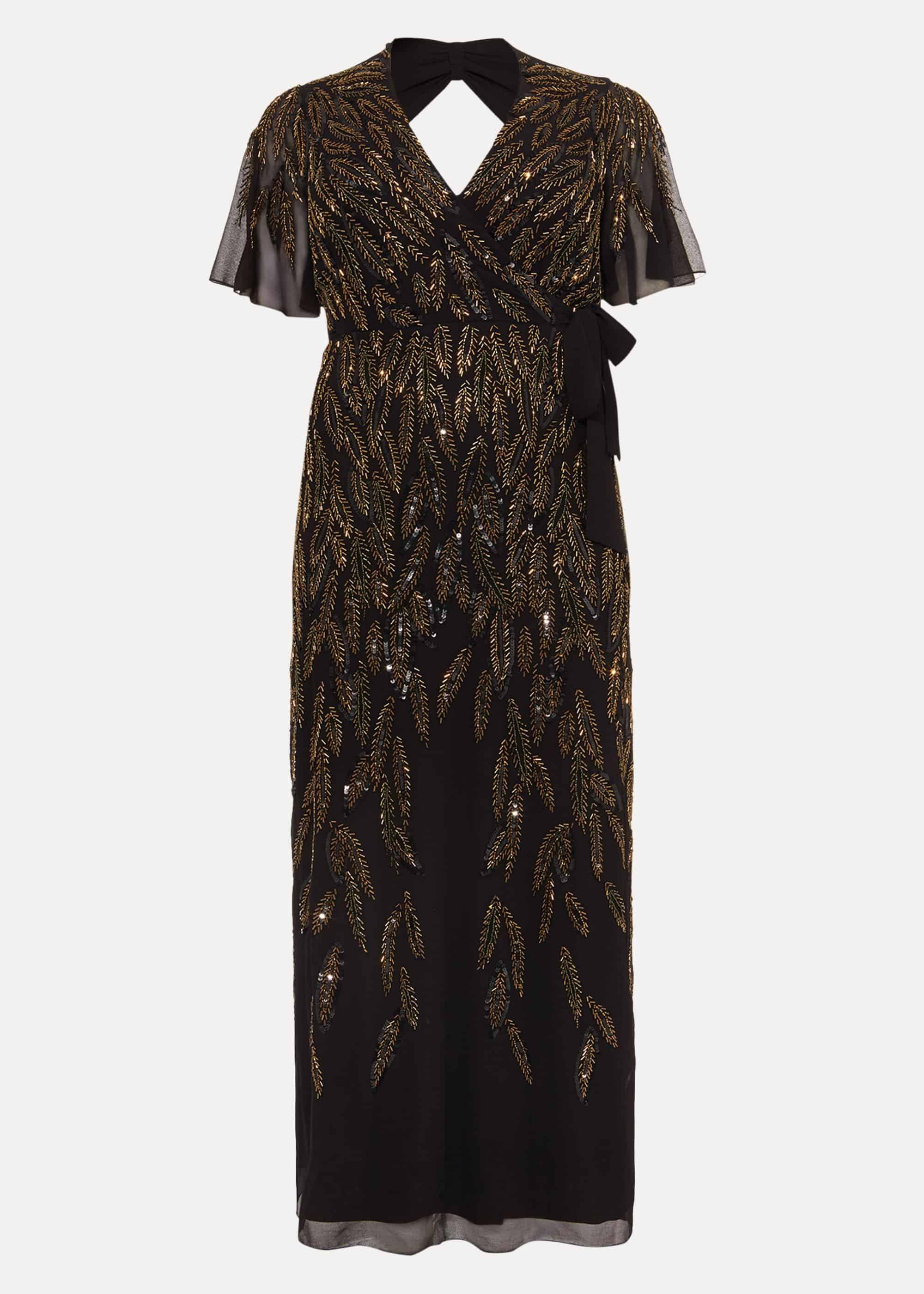 Hermosa Beaded Maxi Dress