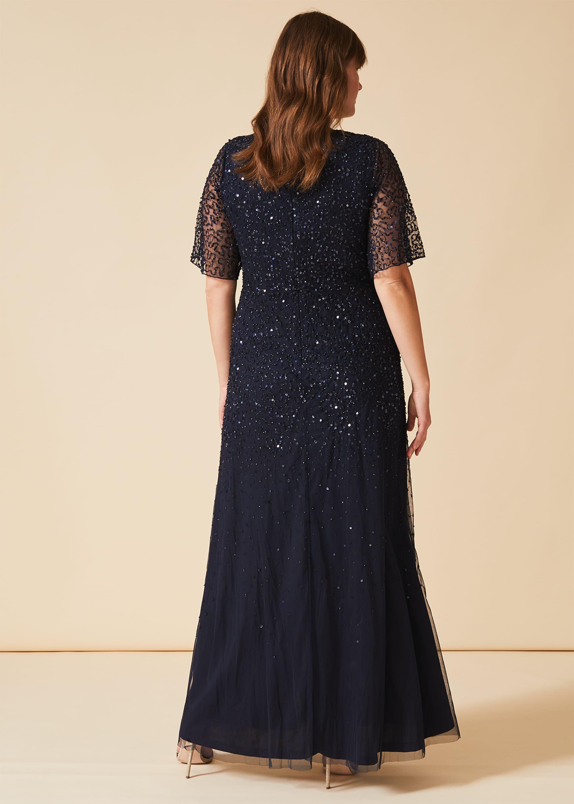 Nancy Sequin Maxi Dress