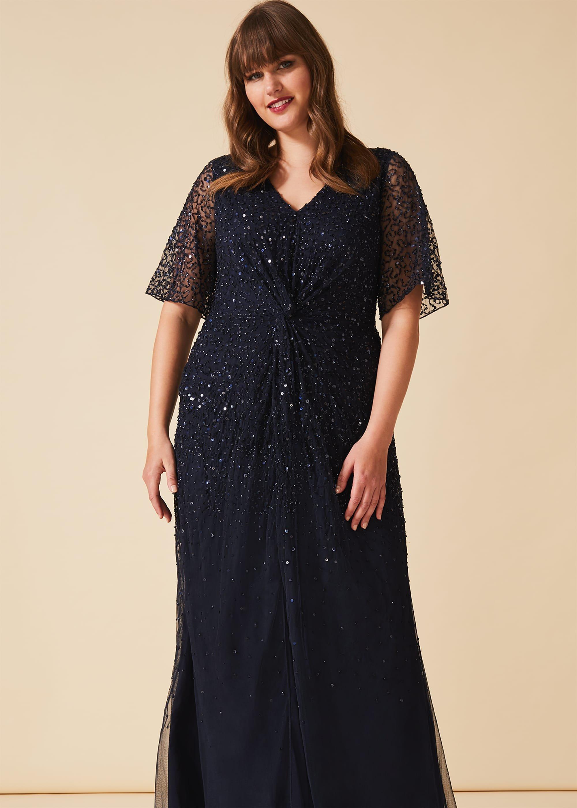Nancy Sequin Maxi Dress