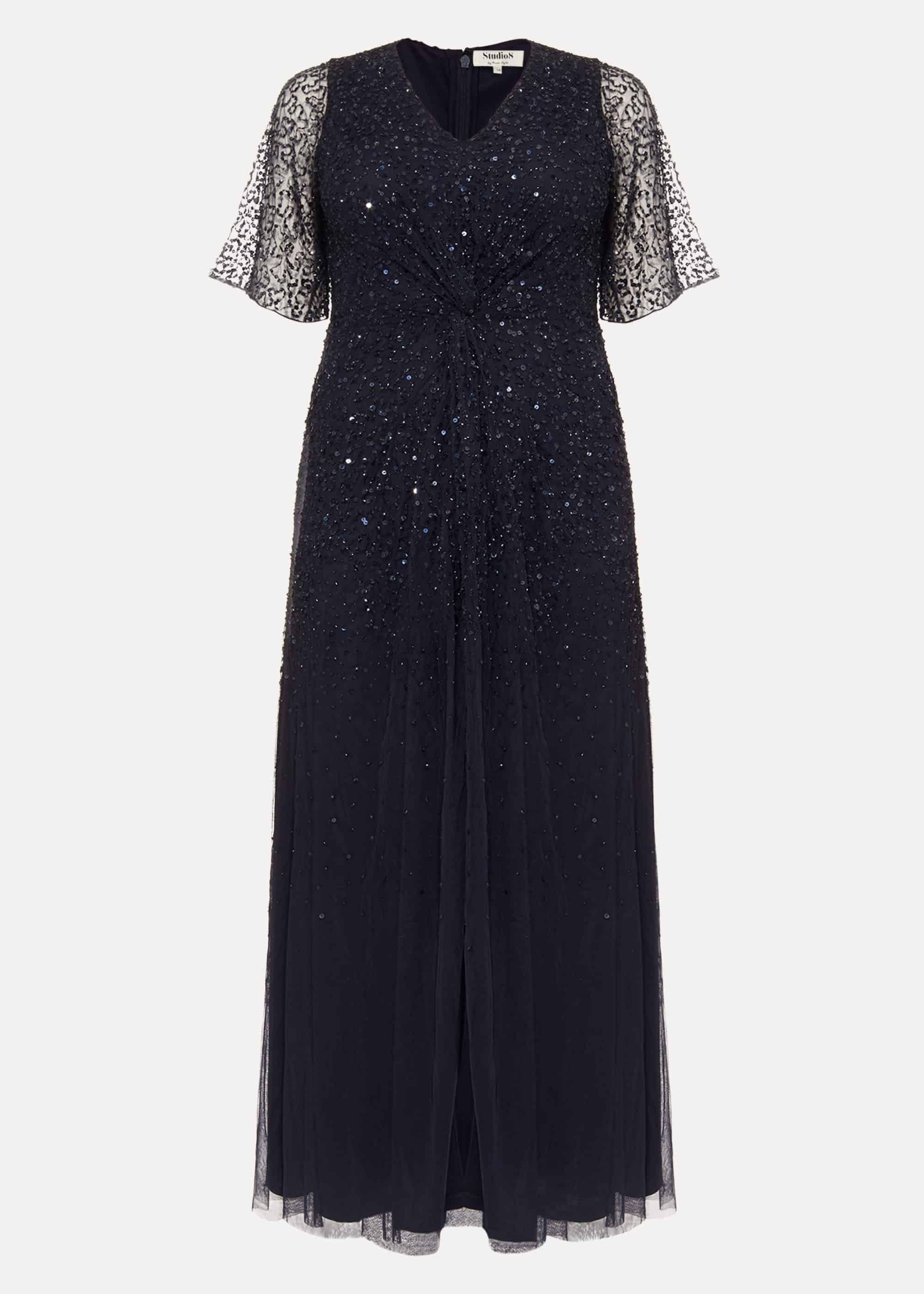 Nancy Sequin Maxi Dress