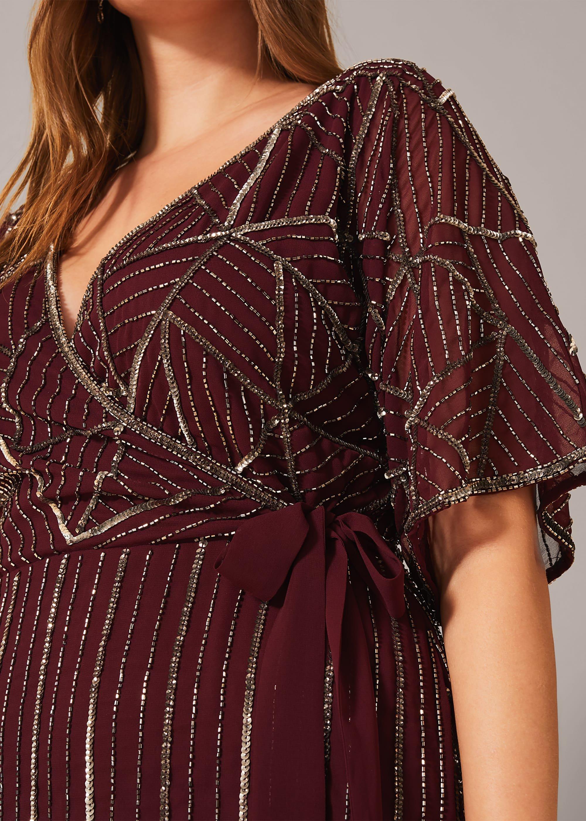Electra Beaded Maxi Dress