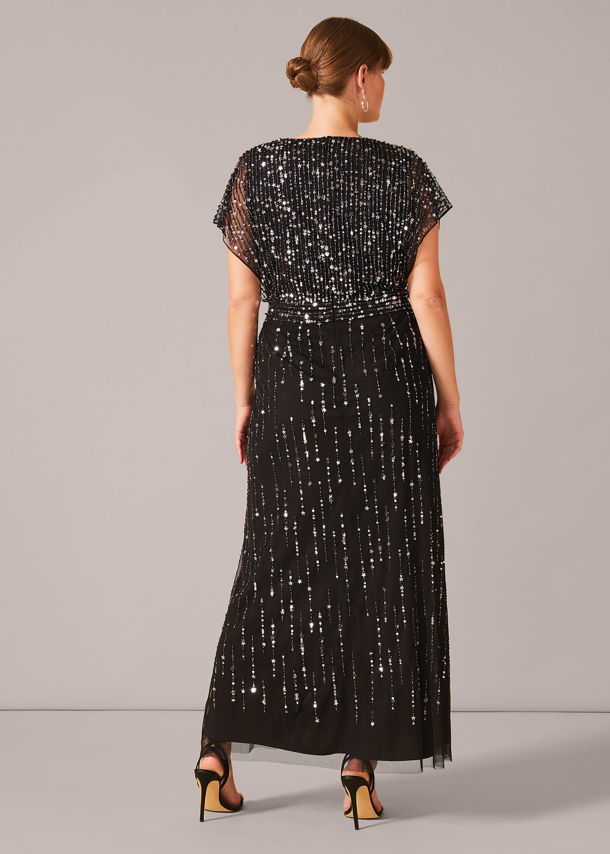 Shante Sequin Maxi Dress