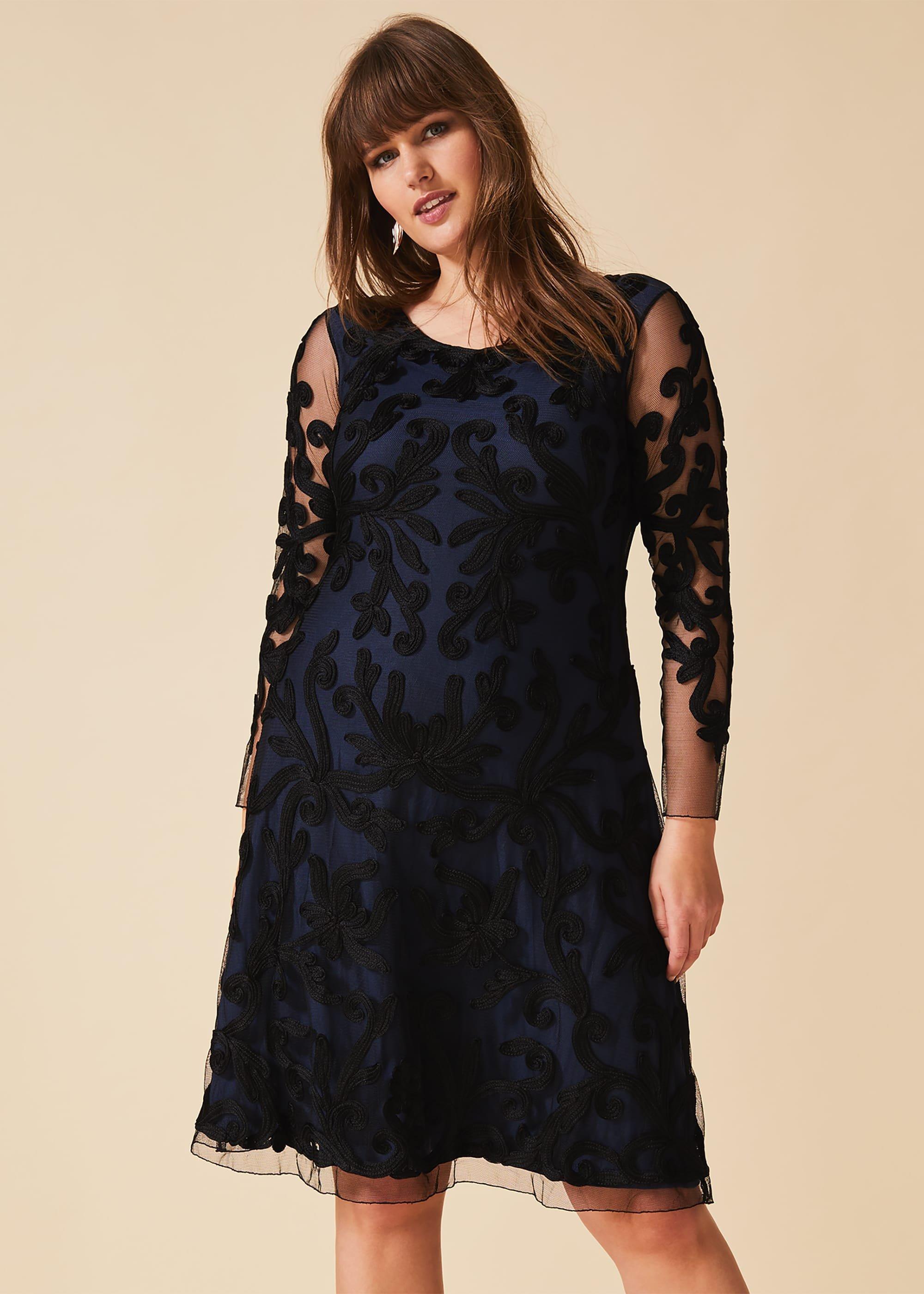 Aimee Tapework Lace Dress