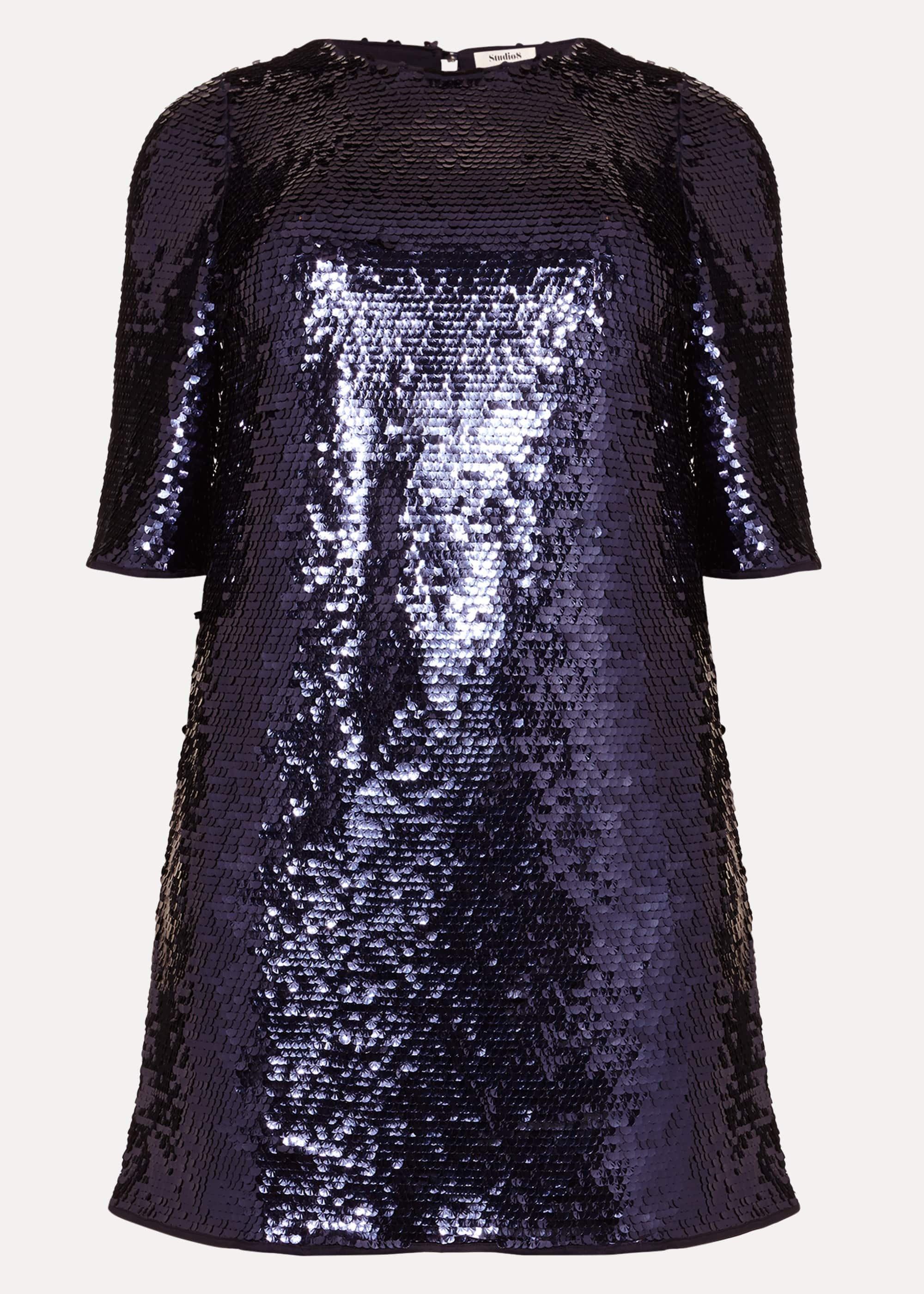 Martha Sequin Tunic Dress