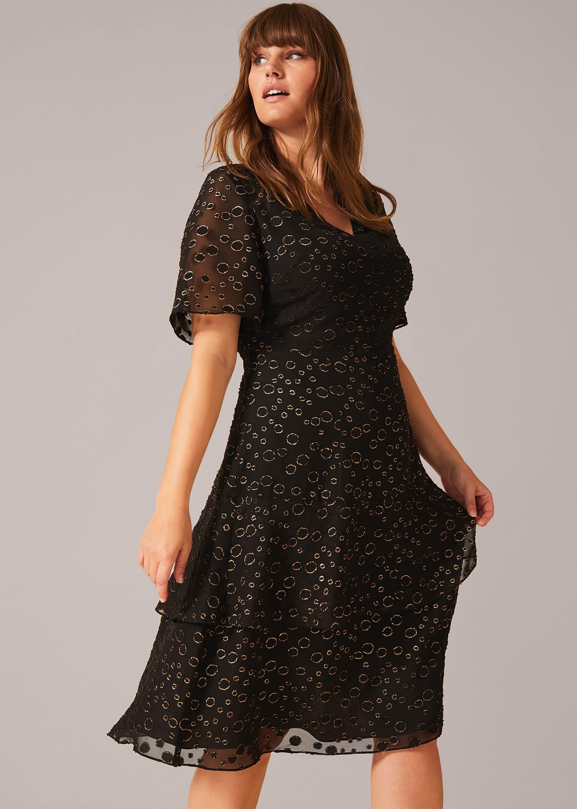 Sammy Foil Spot Dress