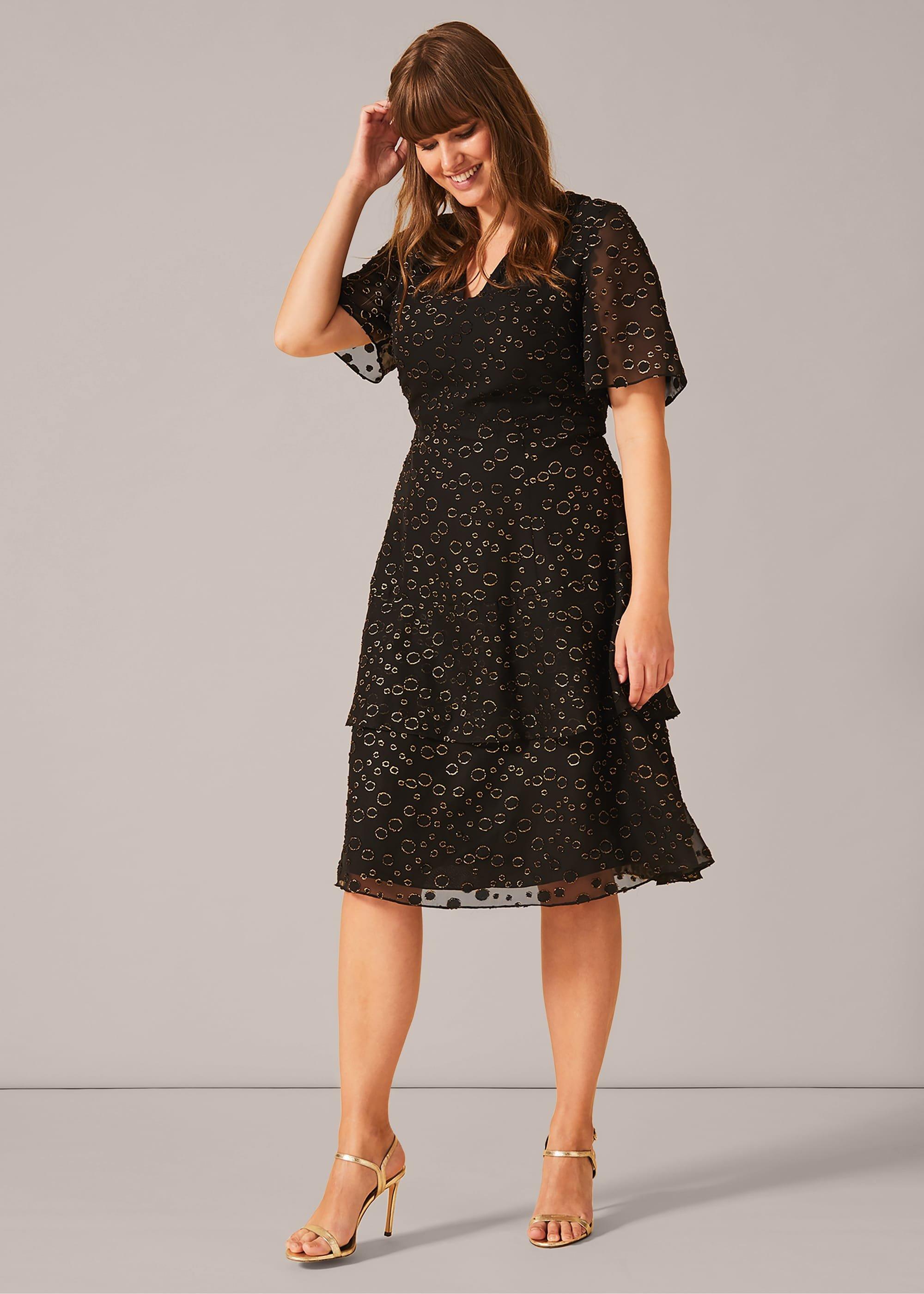 Sammy Foil Spot Dress