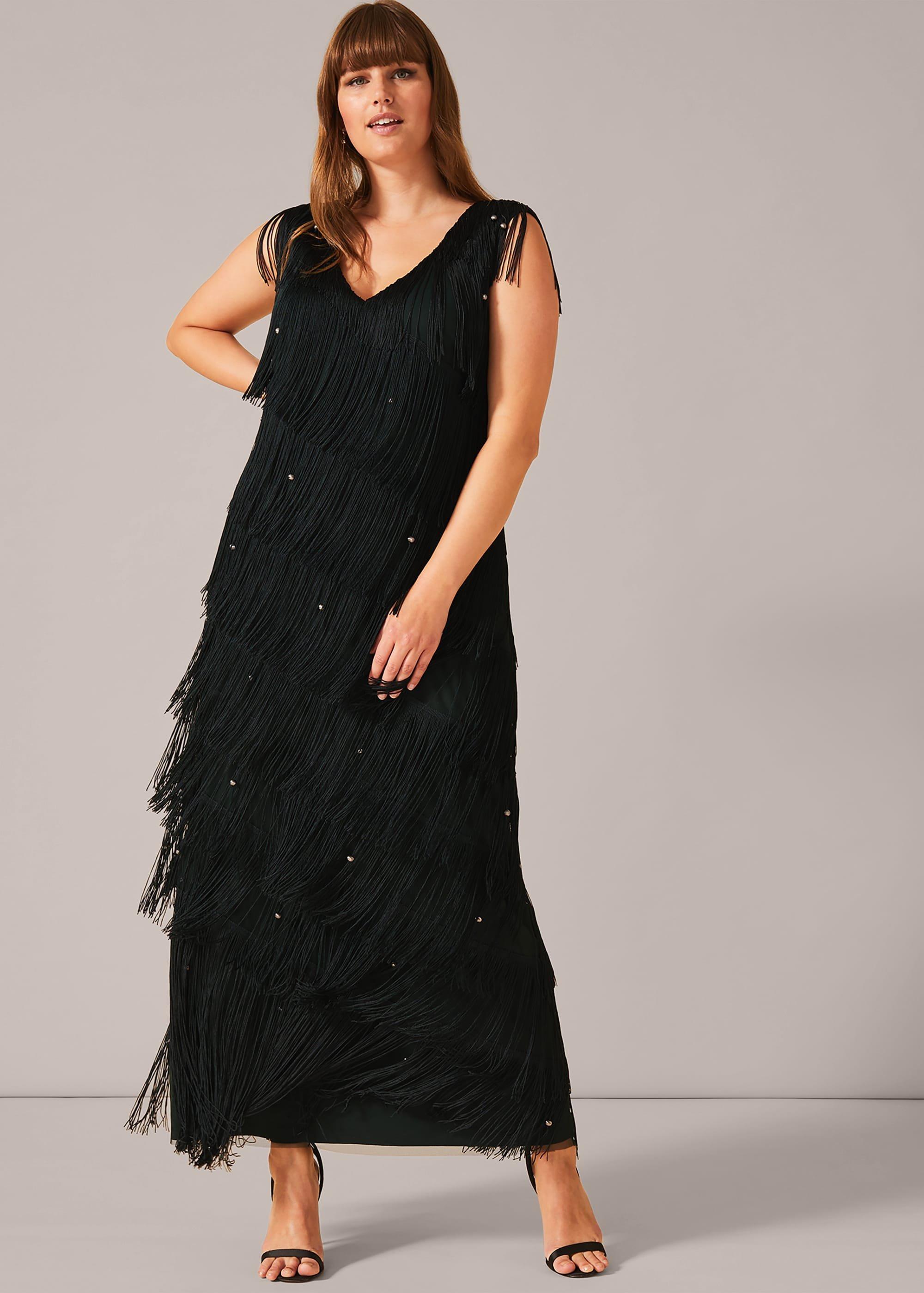 Siena Fringe Maxi Dress