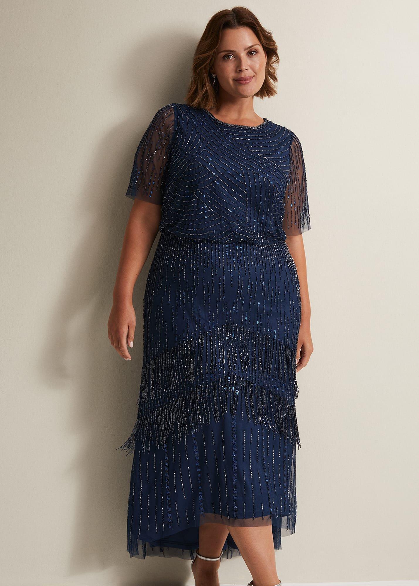 Evadine Beaded Maxi Dress