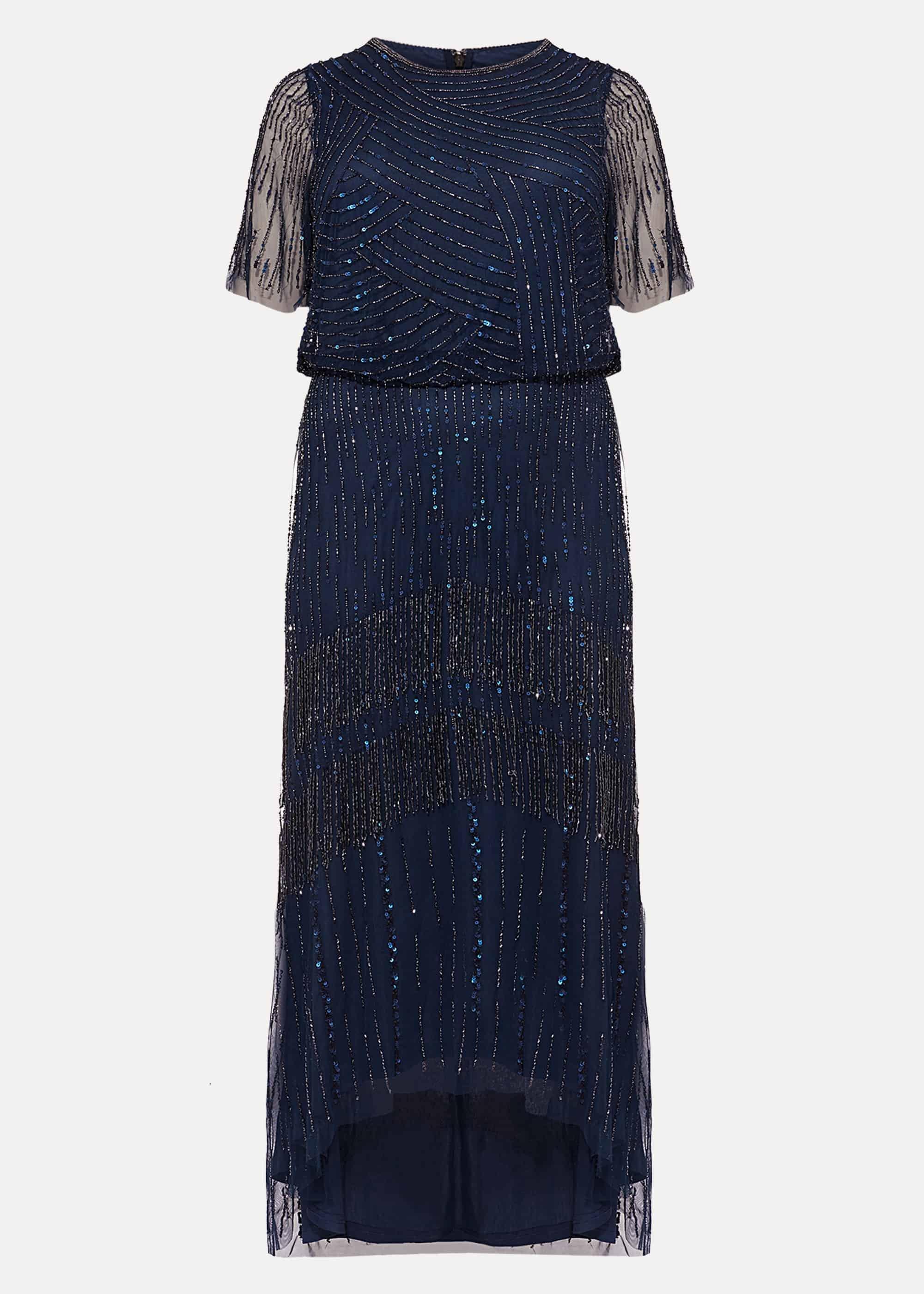 Evadine Beaded Maxi Dress