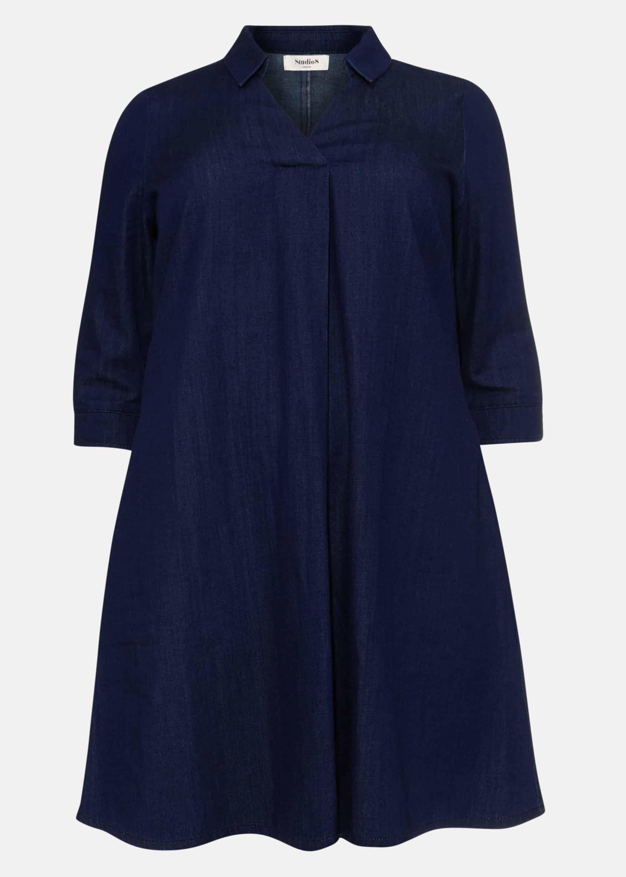 Celia Denim Shirt Swing Dress