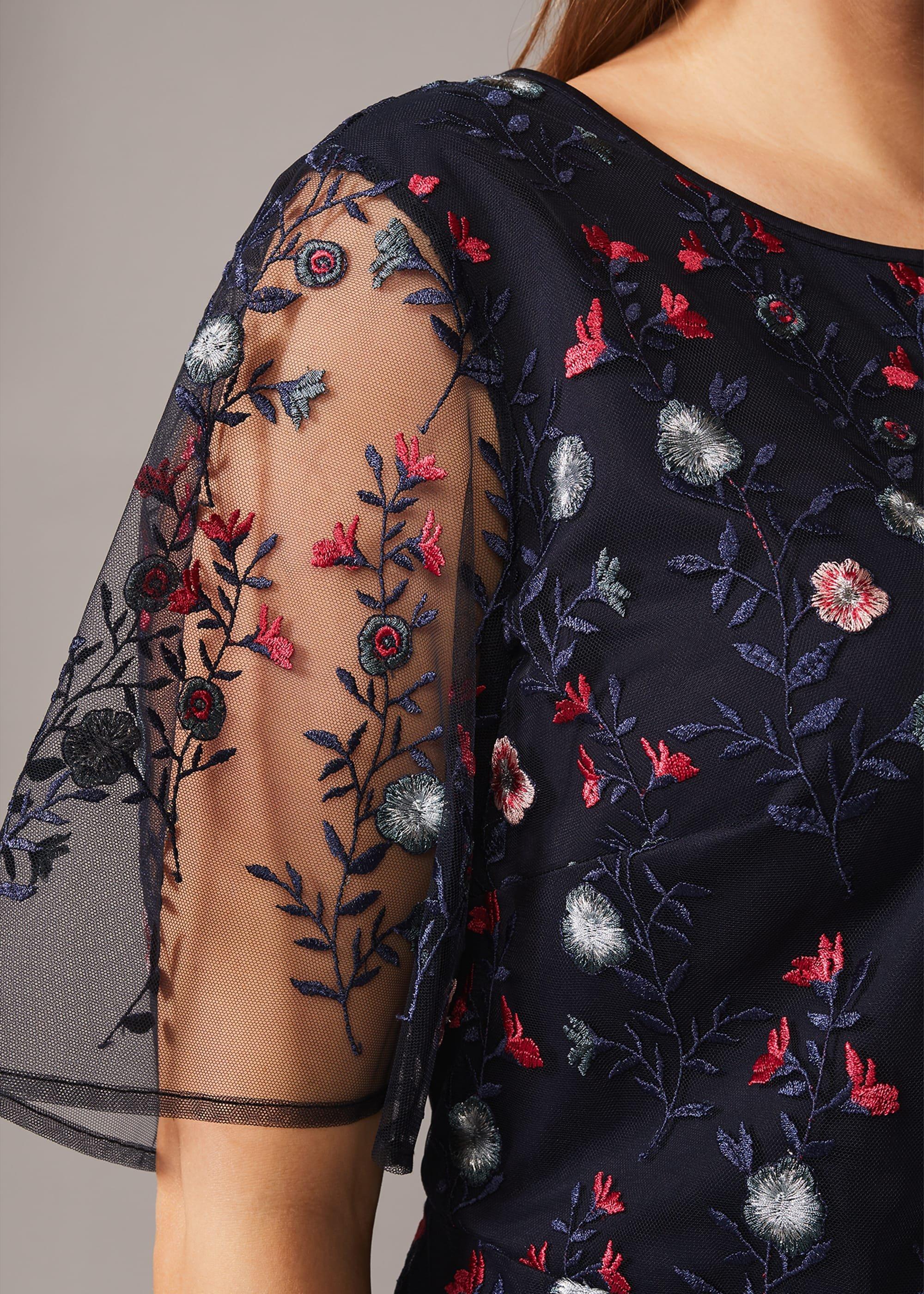 Emily Embroidered Maxi Dress