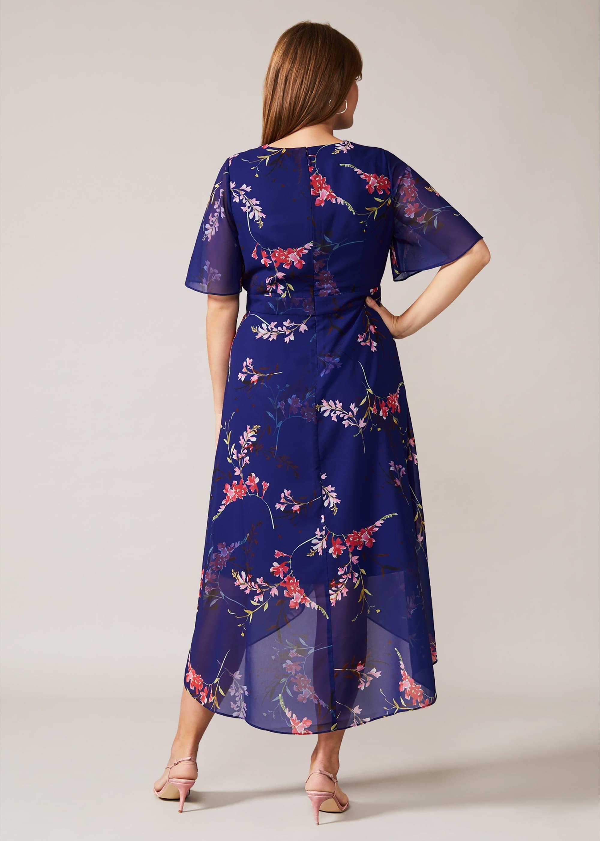 Evie Floral Tea Dress