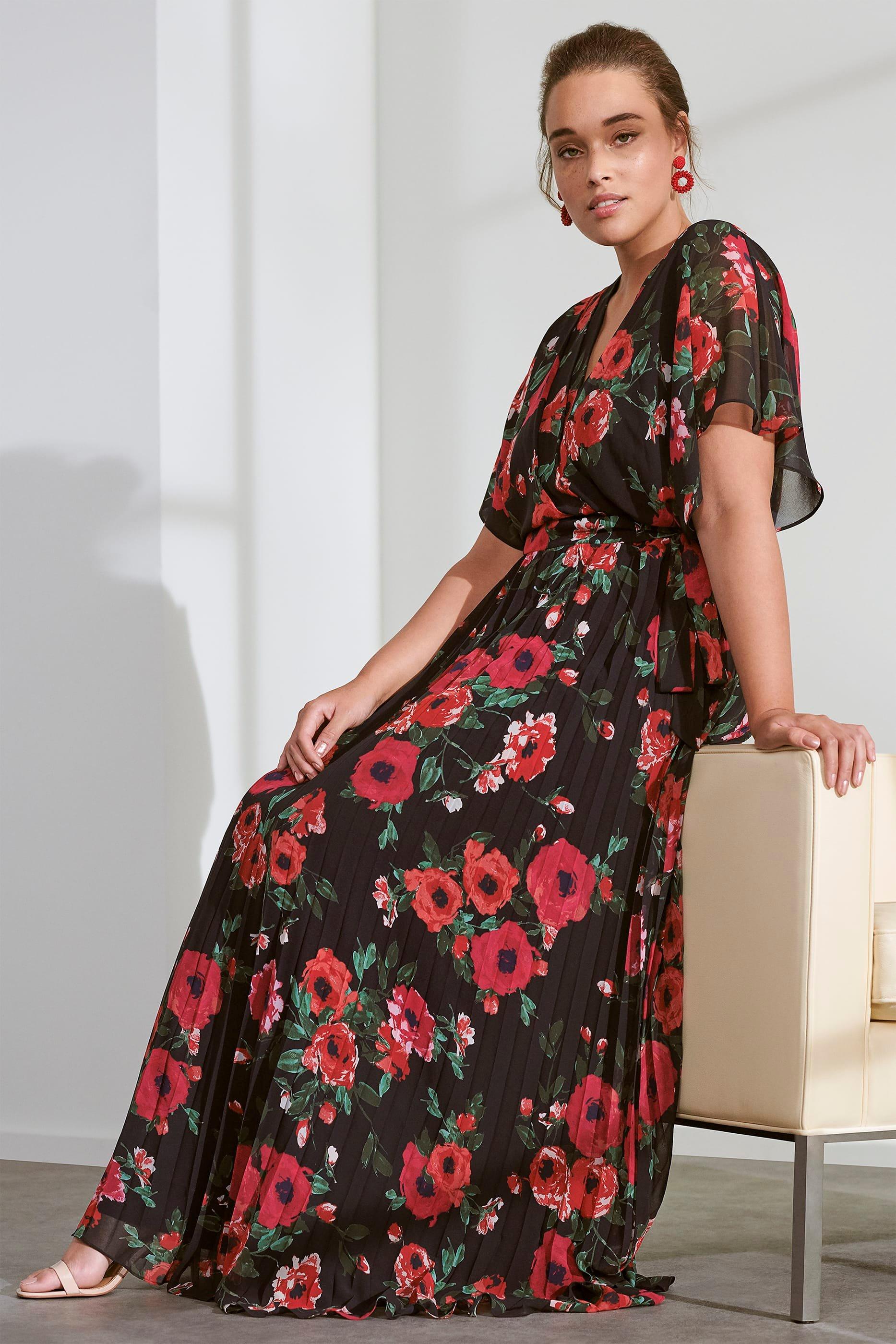 Lydia Floral Maxi Dress