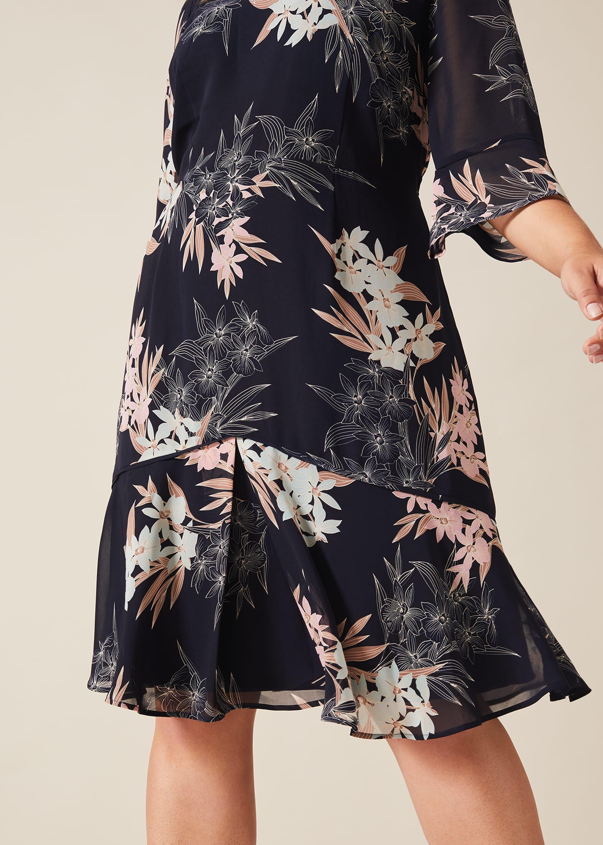 Aimee Printed Dress