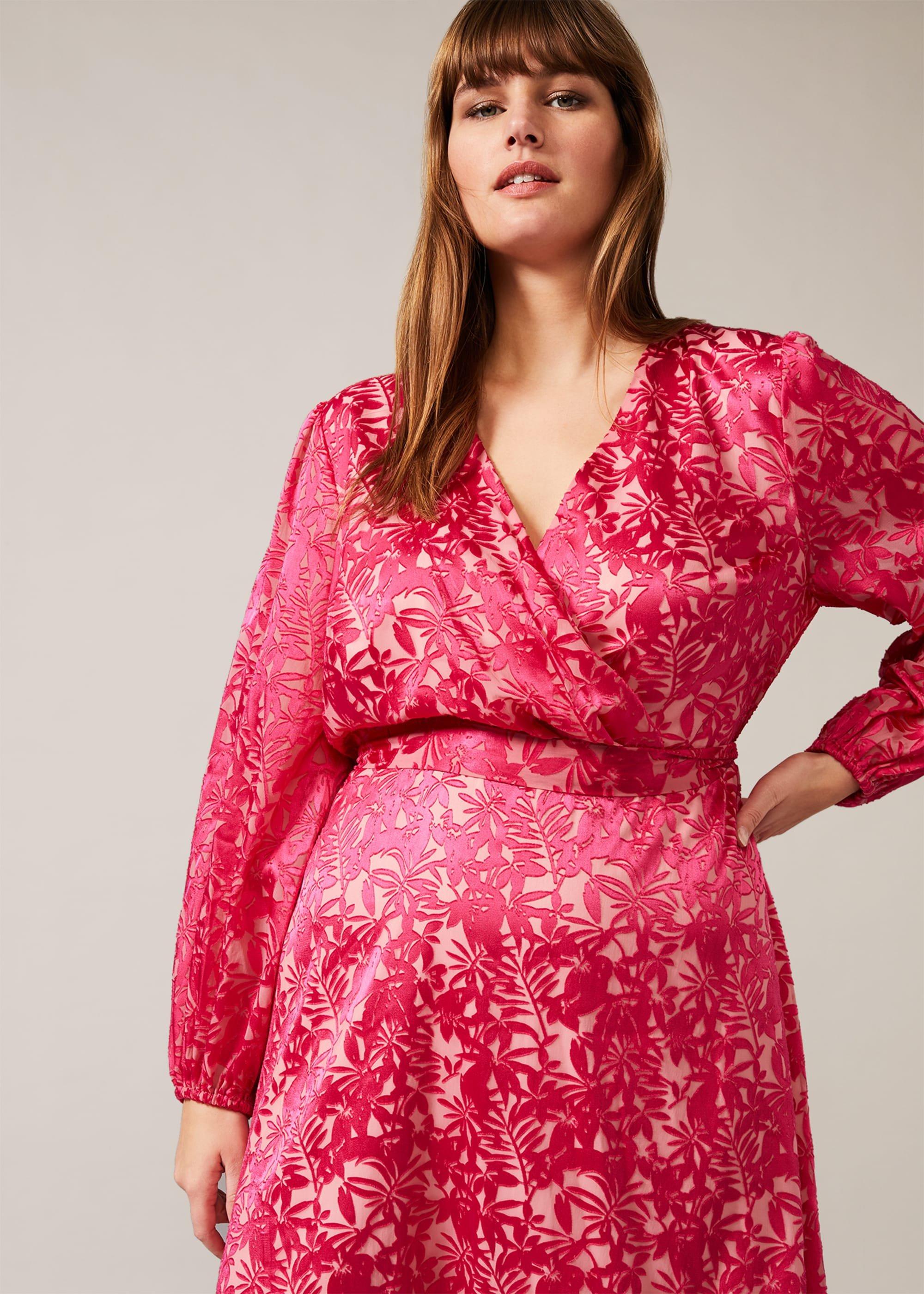 Edith Burnout Dress