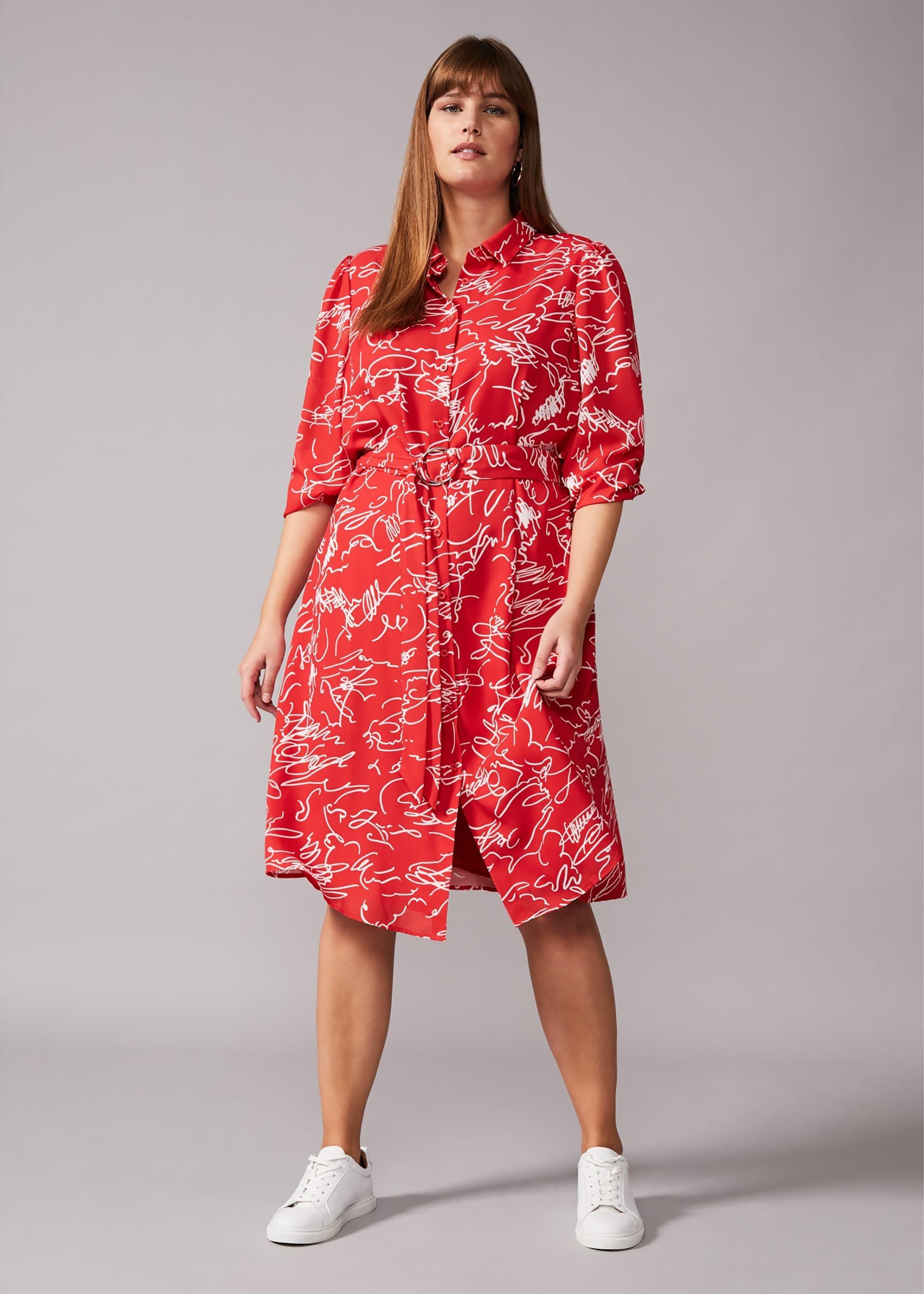 Dawn Printed Shirt Dress