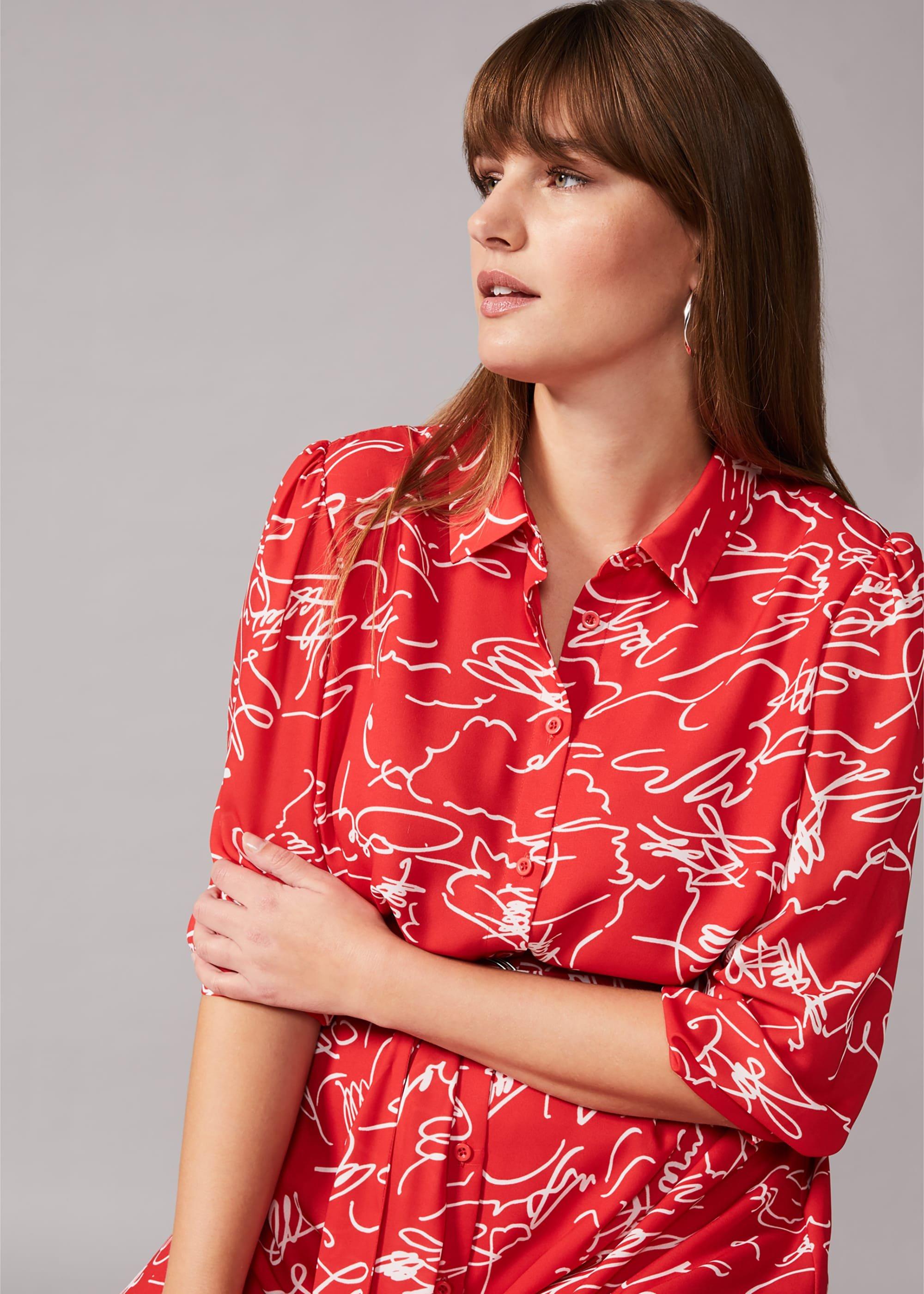 Dawn Printed Shirt Dress