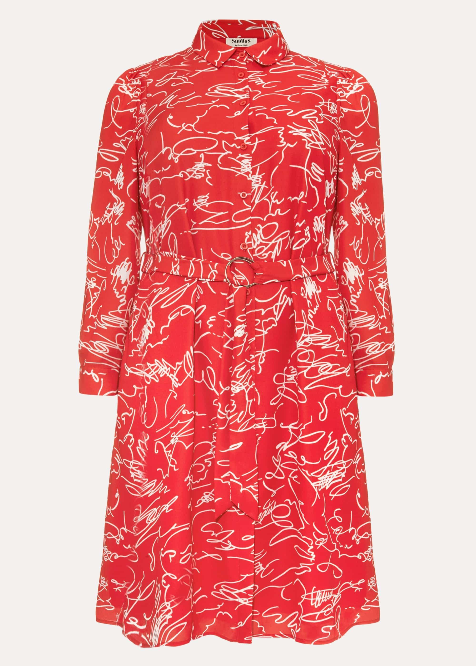Dawn Printed Shirt Dress