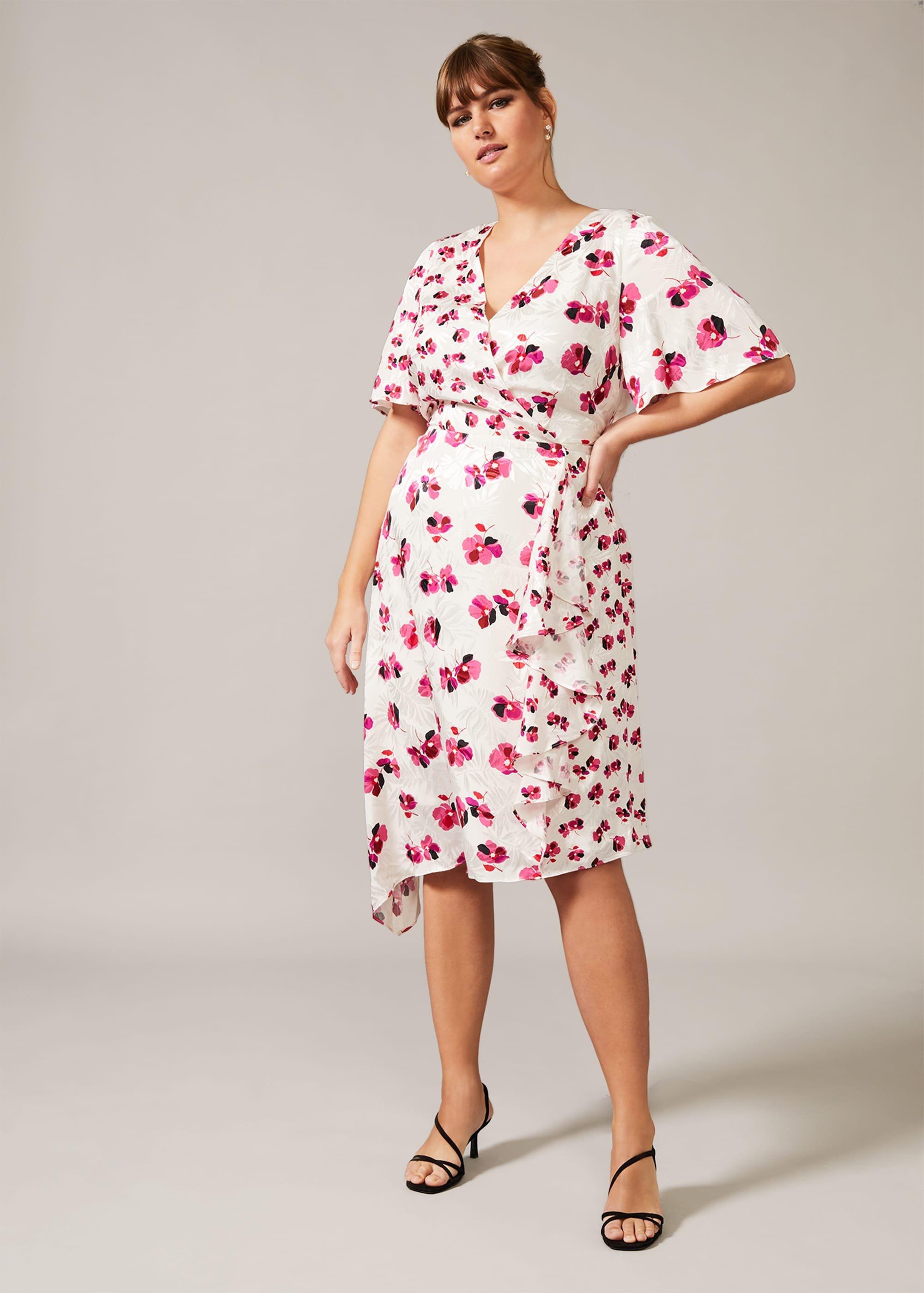 Margot Printed Jacquard Dress