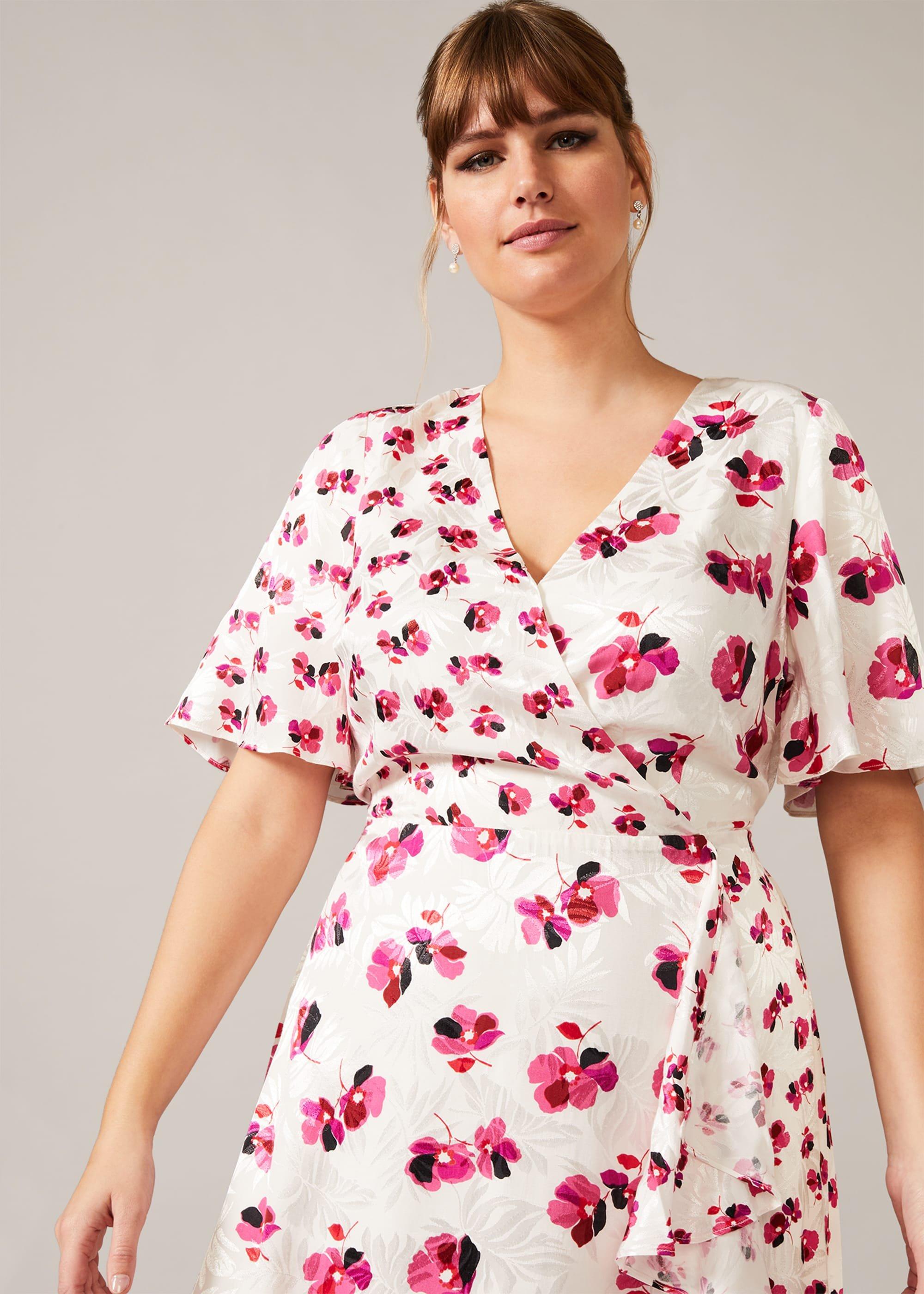 Margot Printed Jacquard Dress