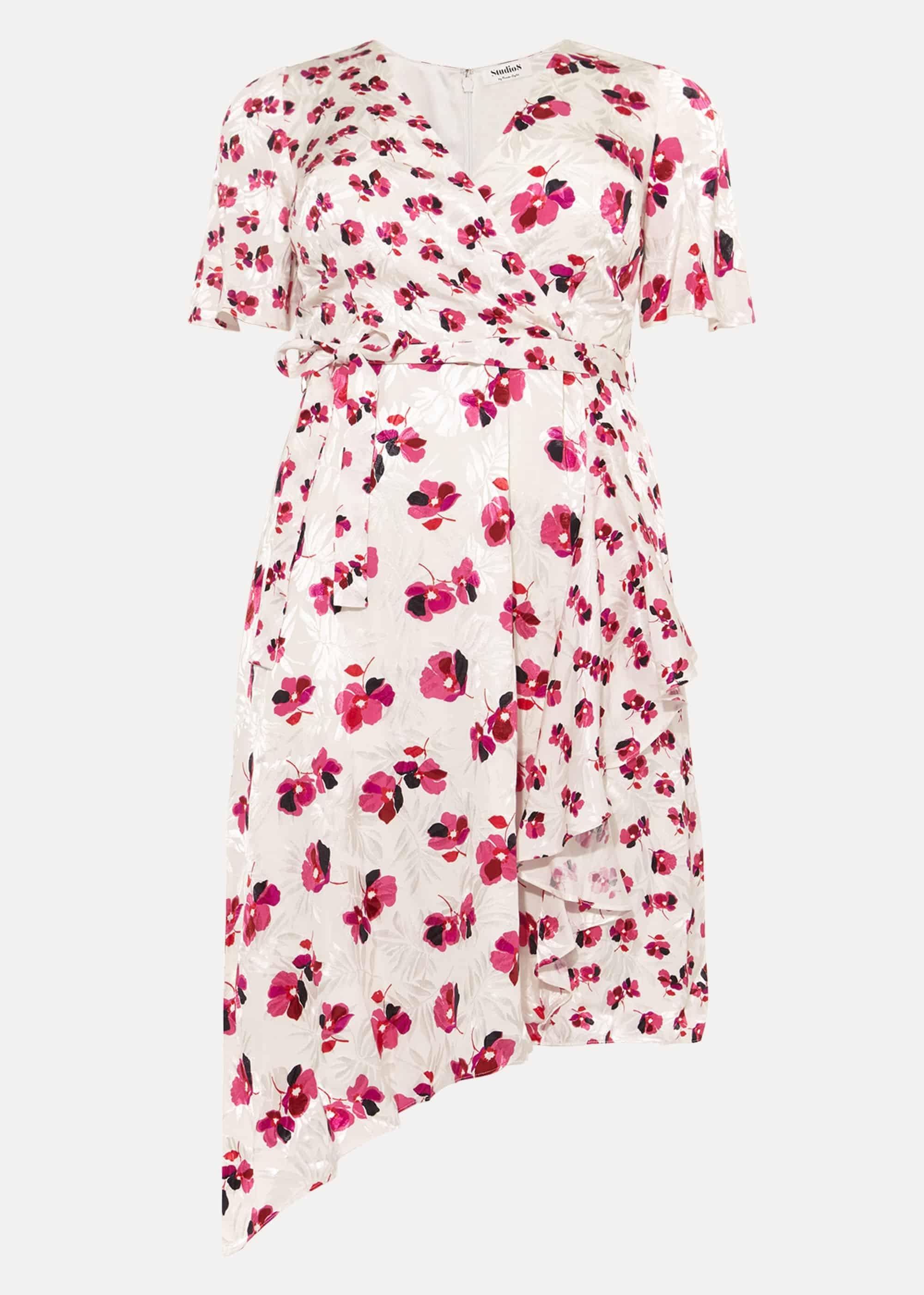 Margot Printed Jacquard Dress
