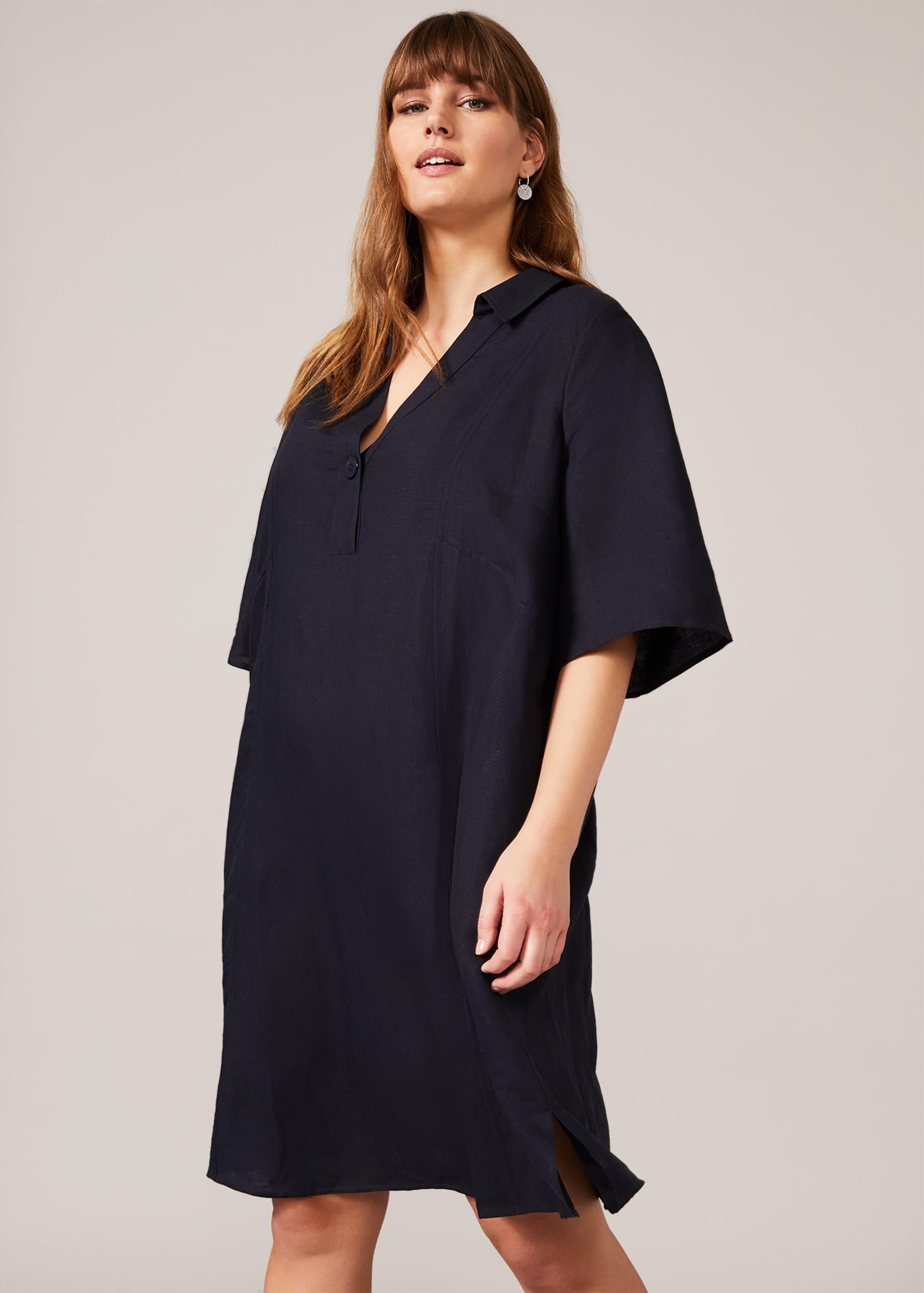 Drew Linen Shirt Dress