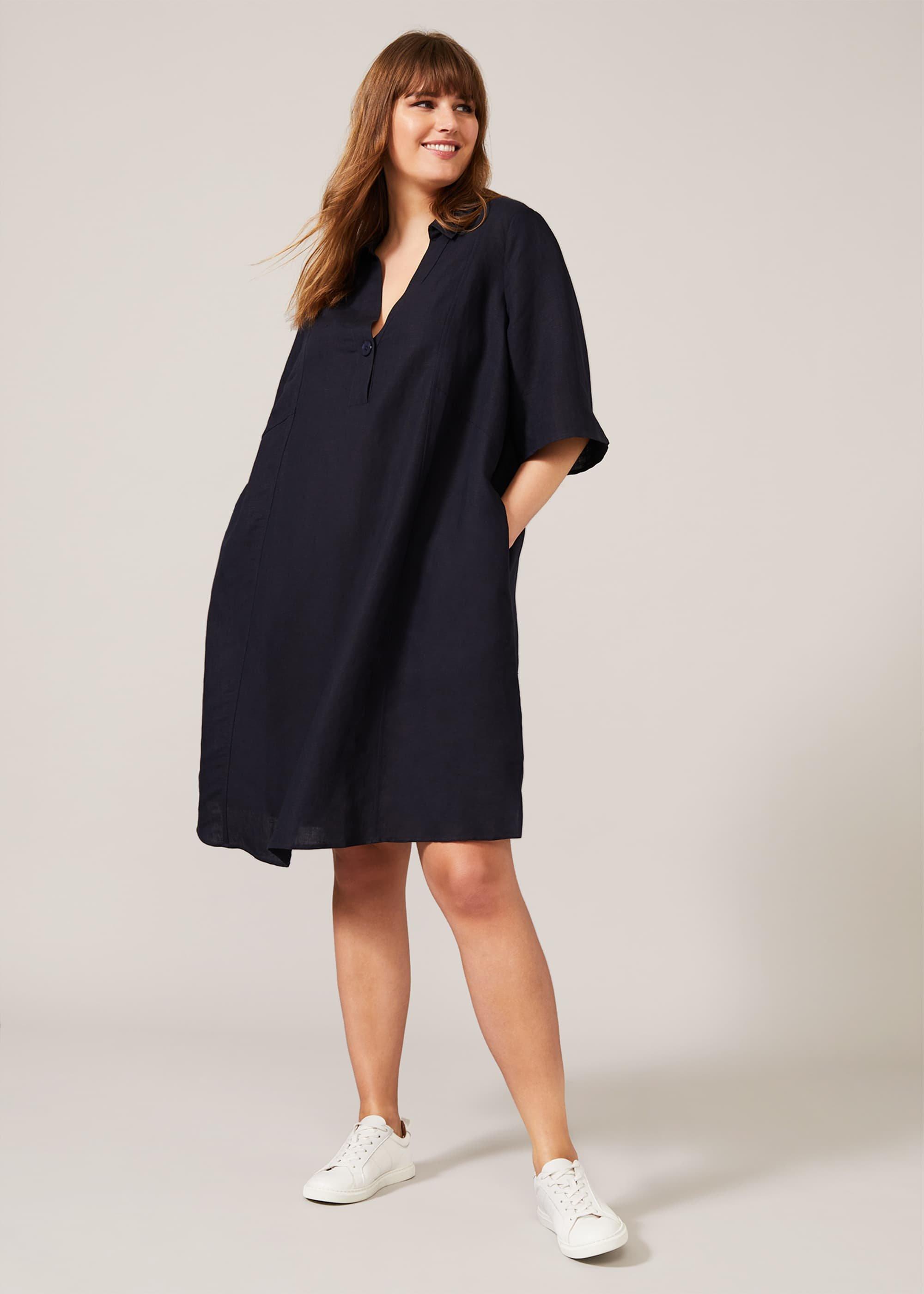 Drew Linen Shirt Dress
