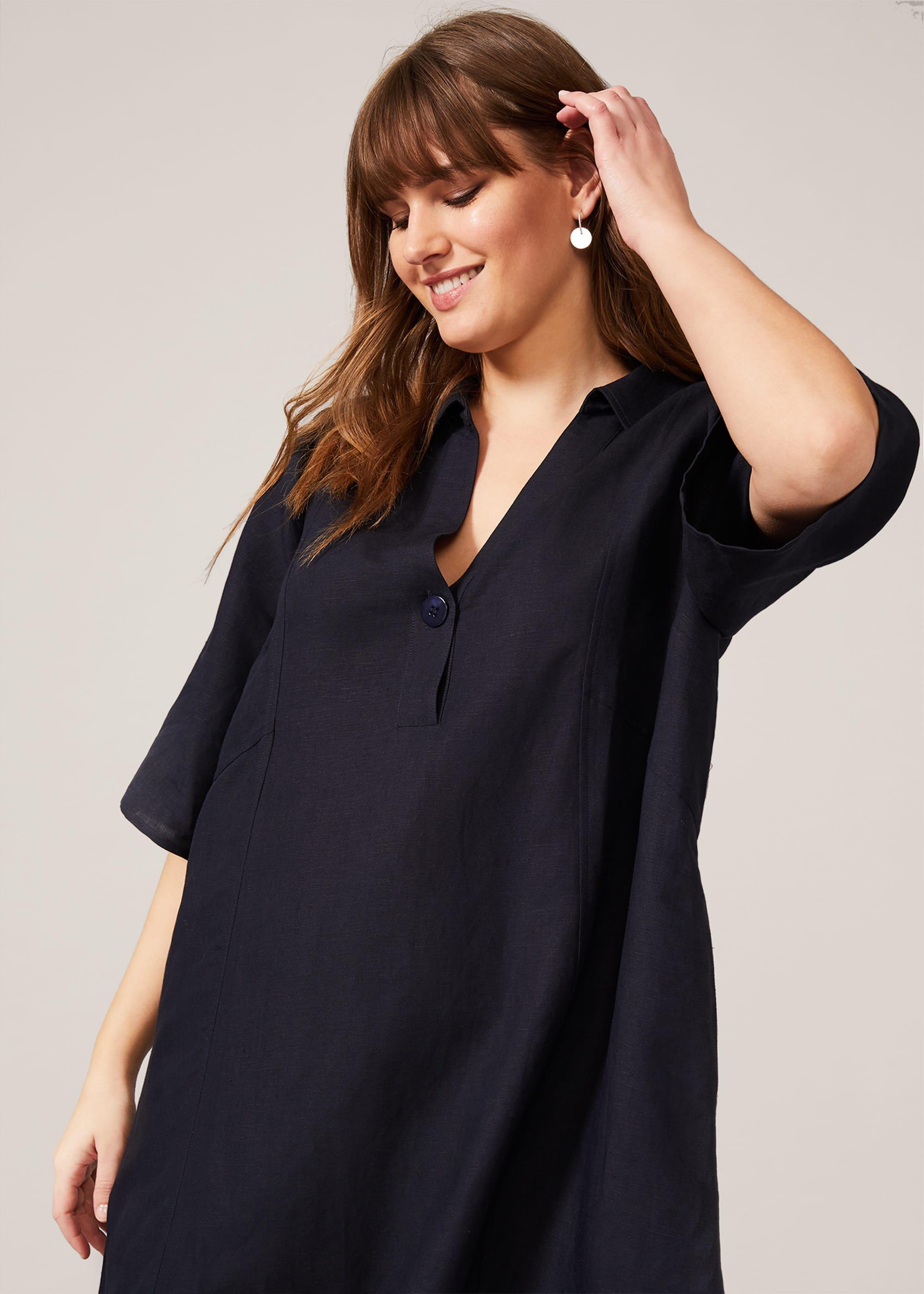 Drew Linen Shirt Dress