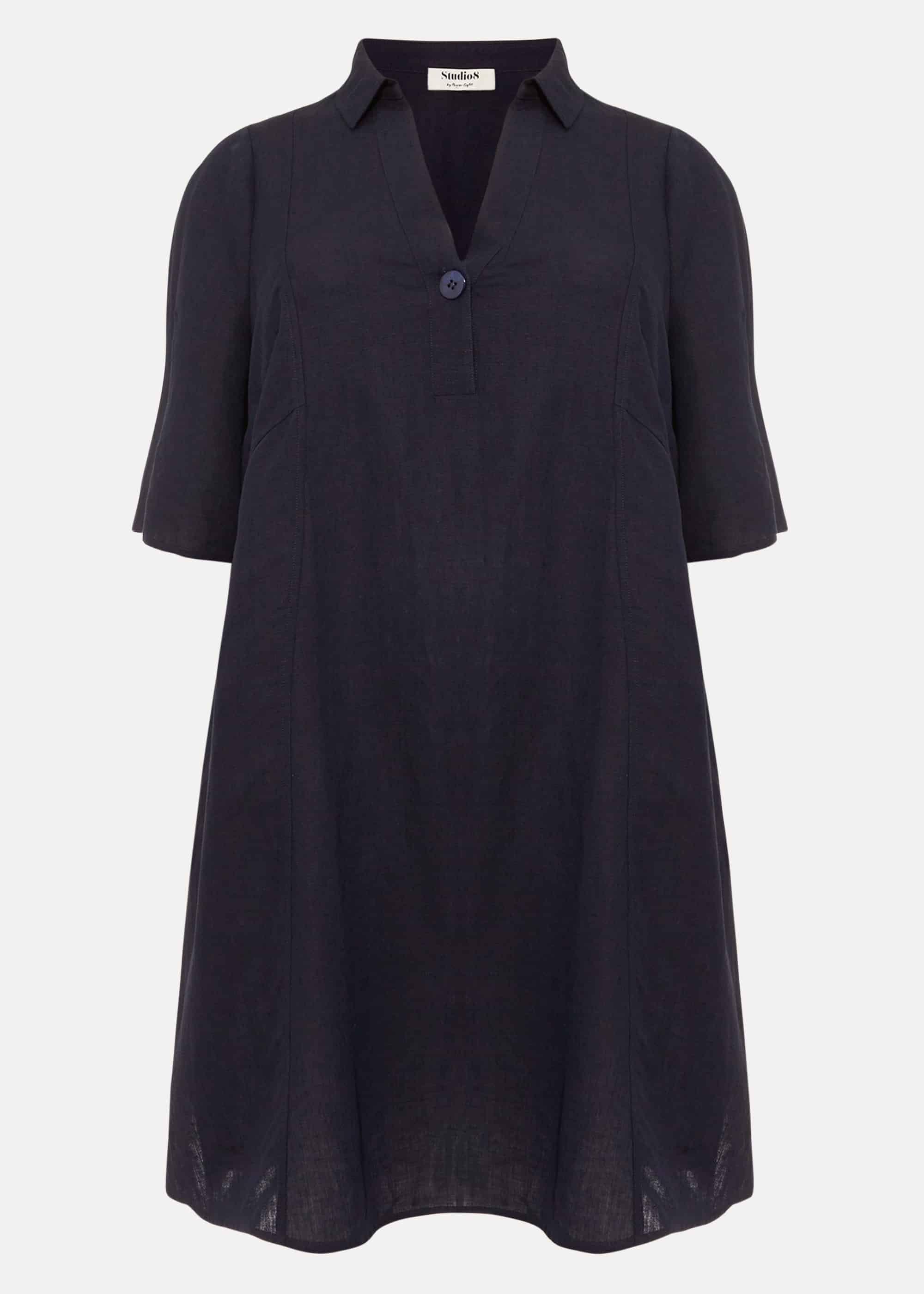 Drew Linen Shirt Dress