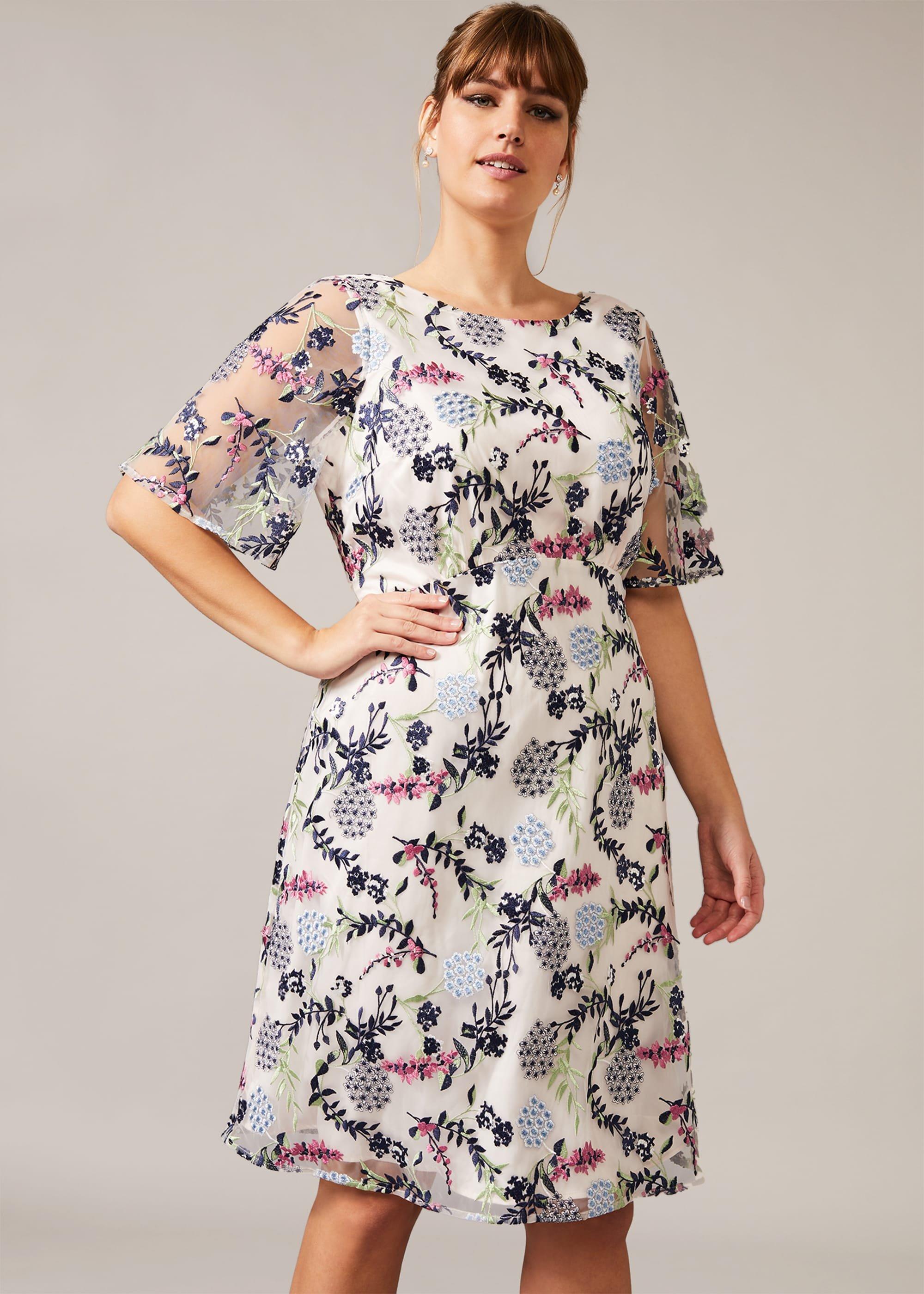 Celine Embroidered Dress