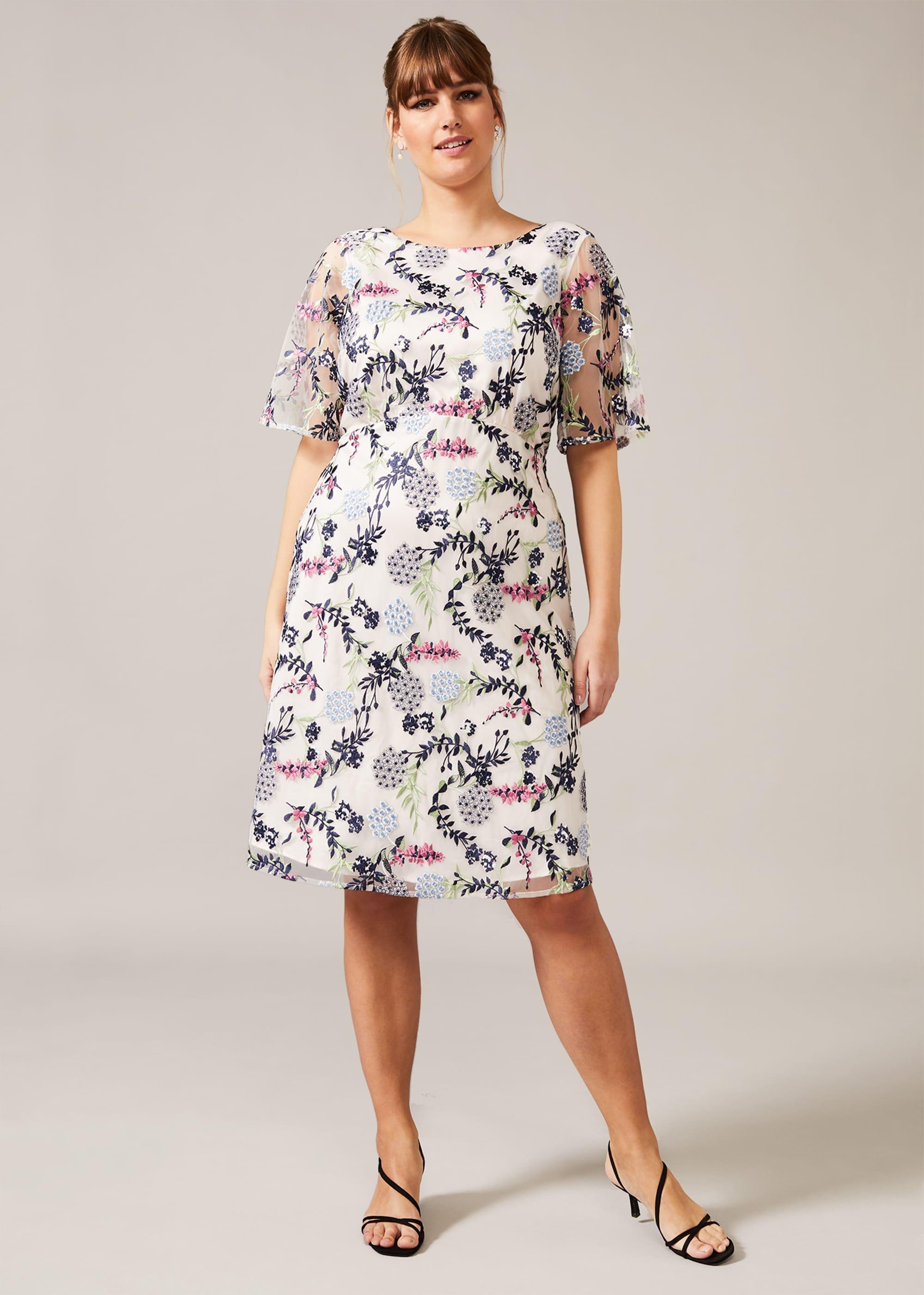 Celine Embroidered Dress