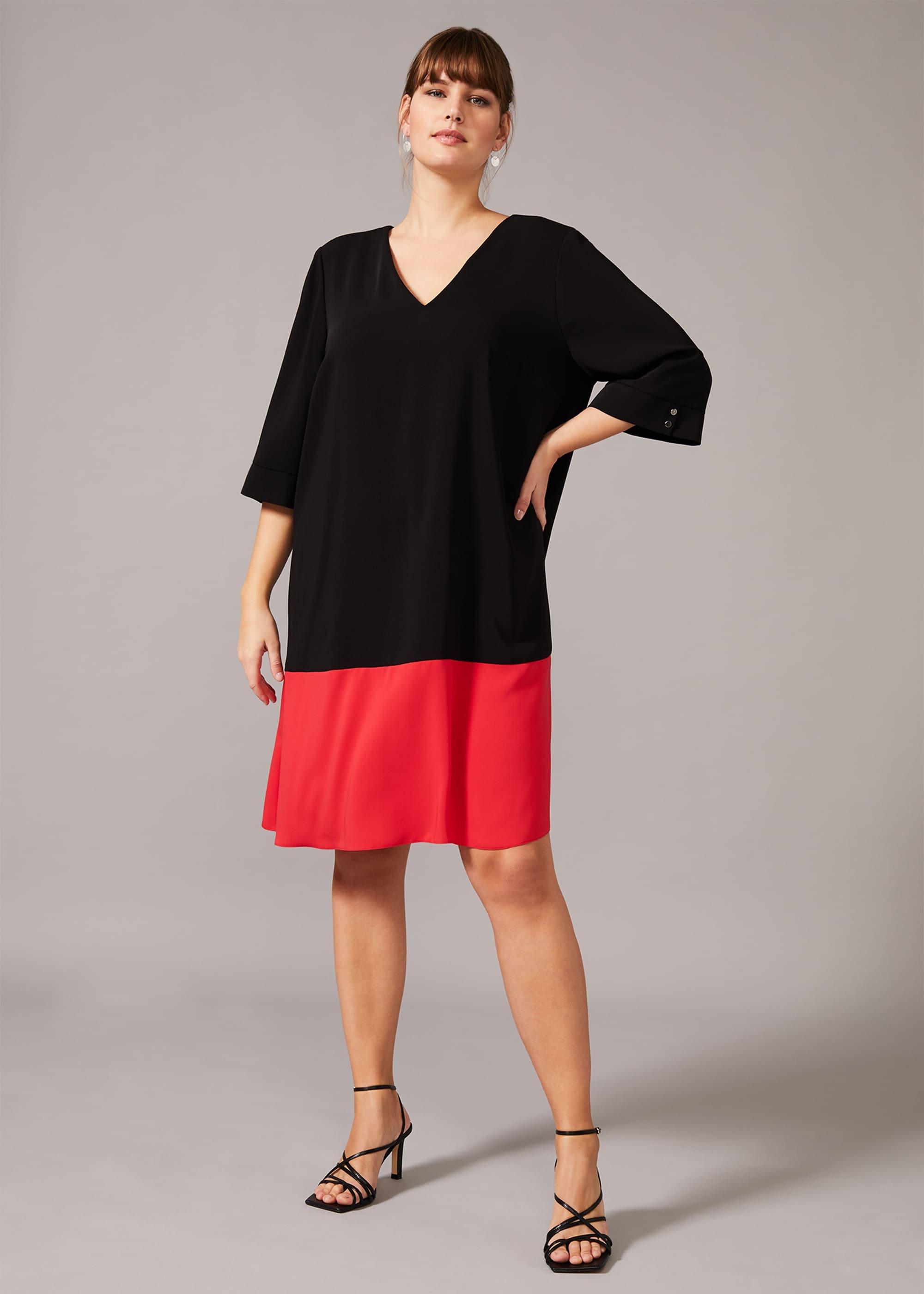 Blythe Colourblock Swing Dress