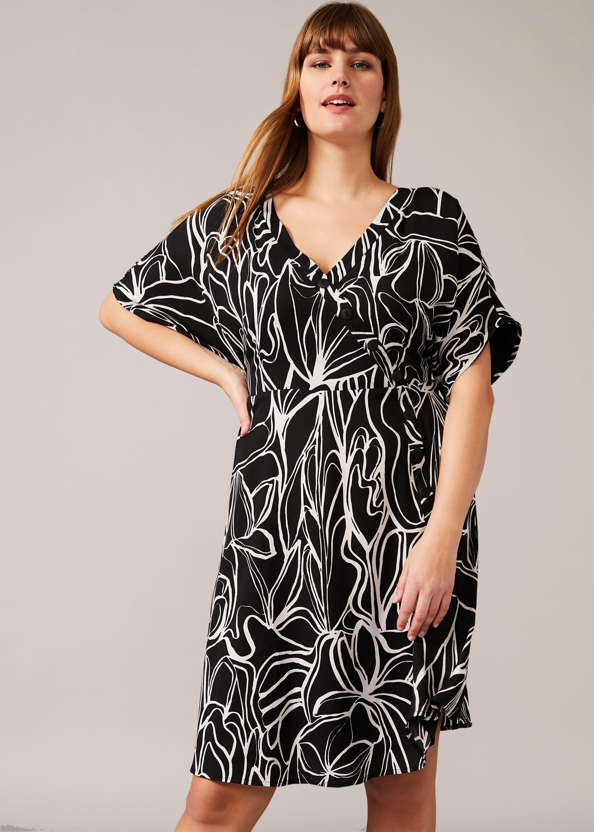 Harlow Abstract Print Dress
