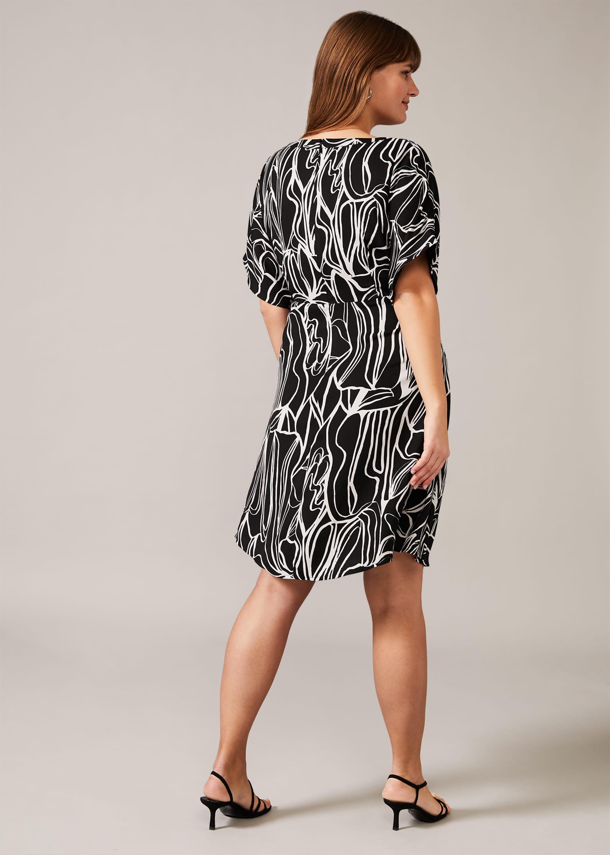 Harlow Abstract Print Dress