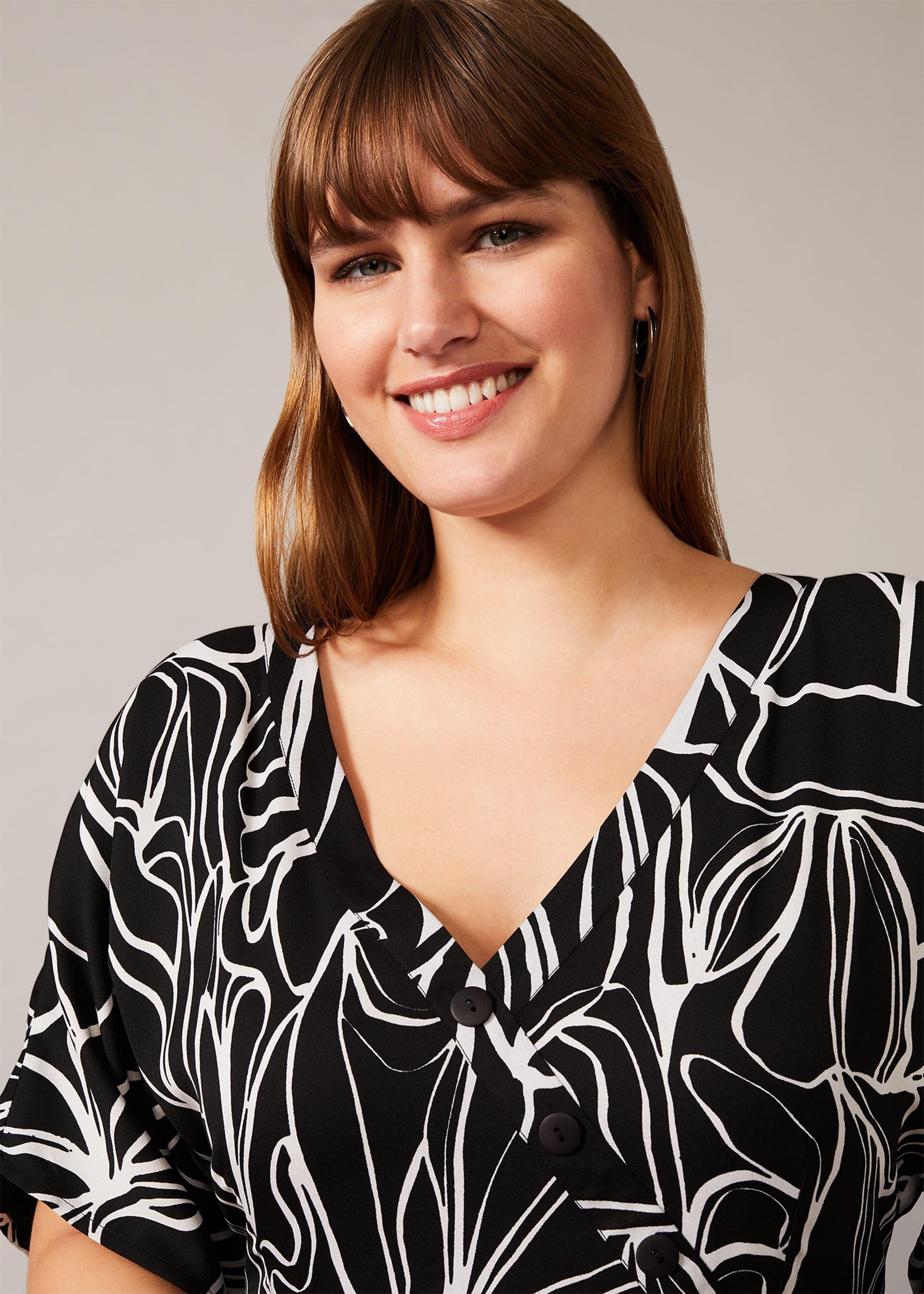 Harlow Abstract Print Dress