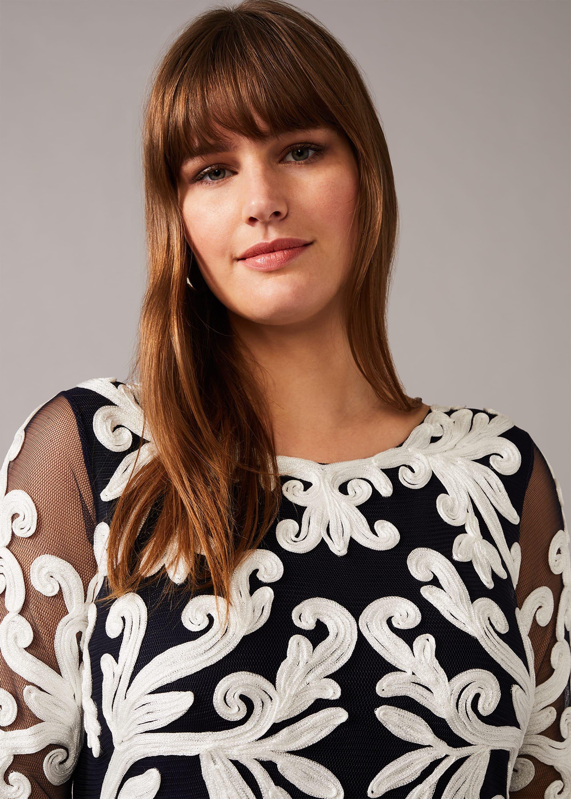 Aimee Tapework Lace Dress