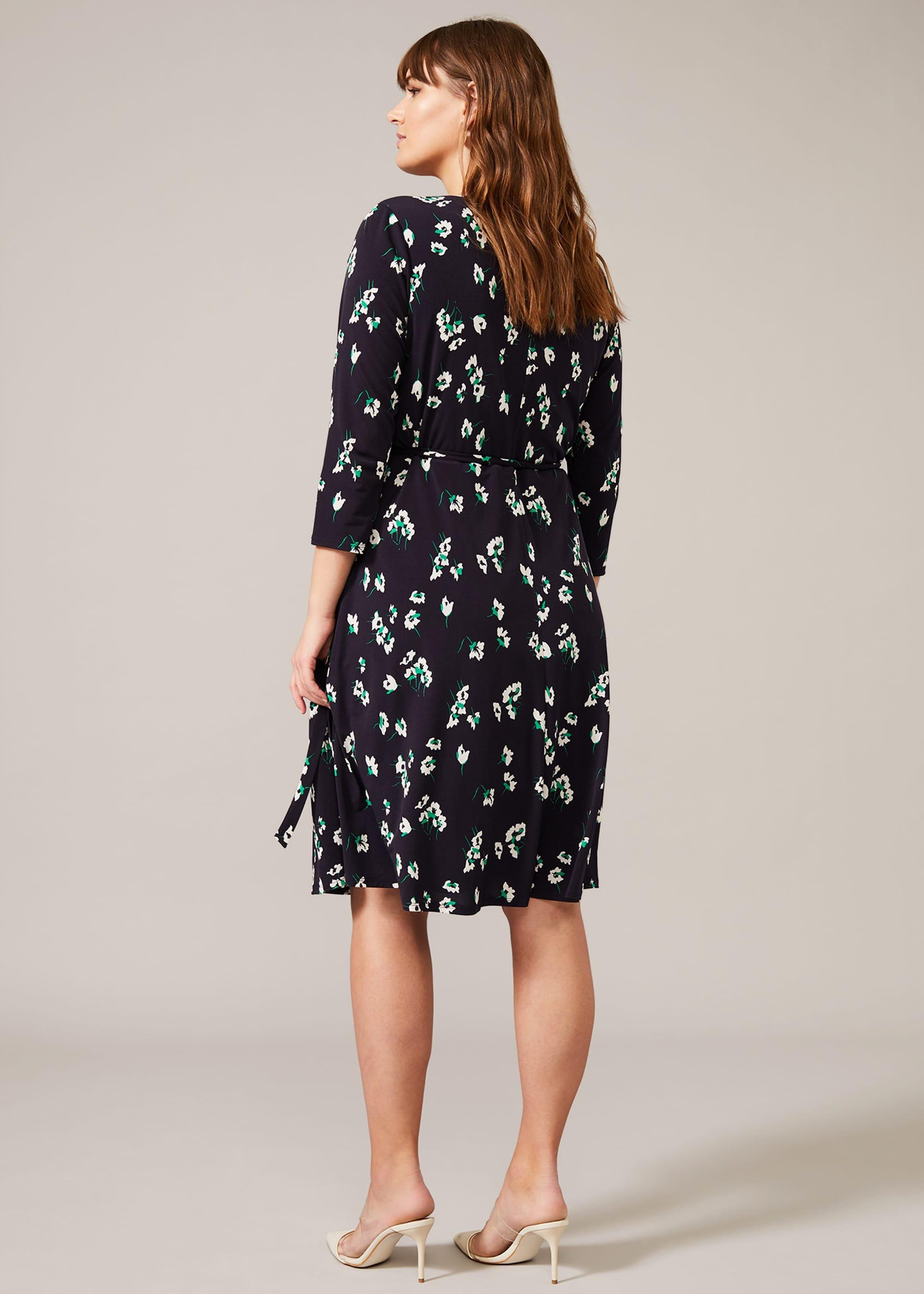 Nettie Floral Wrap Dress