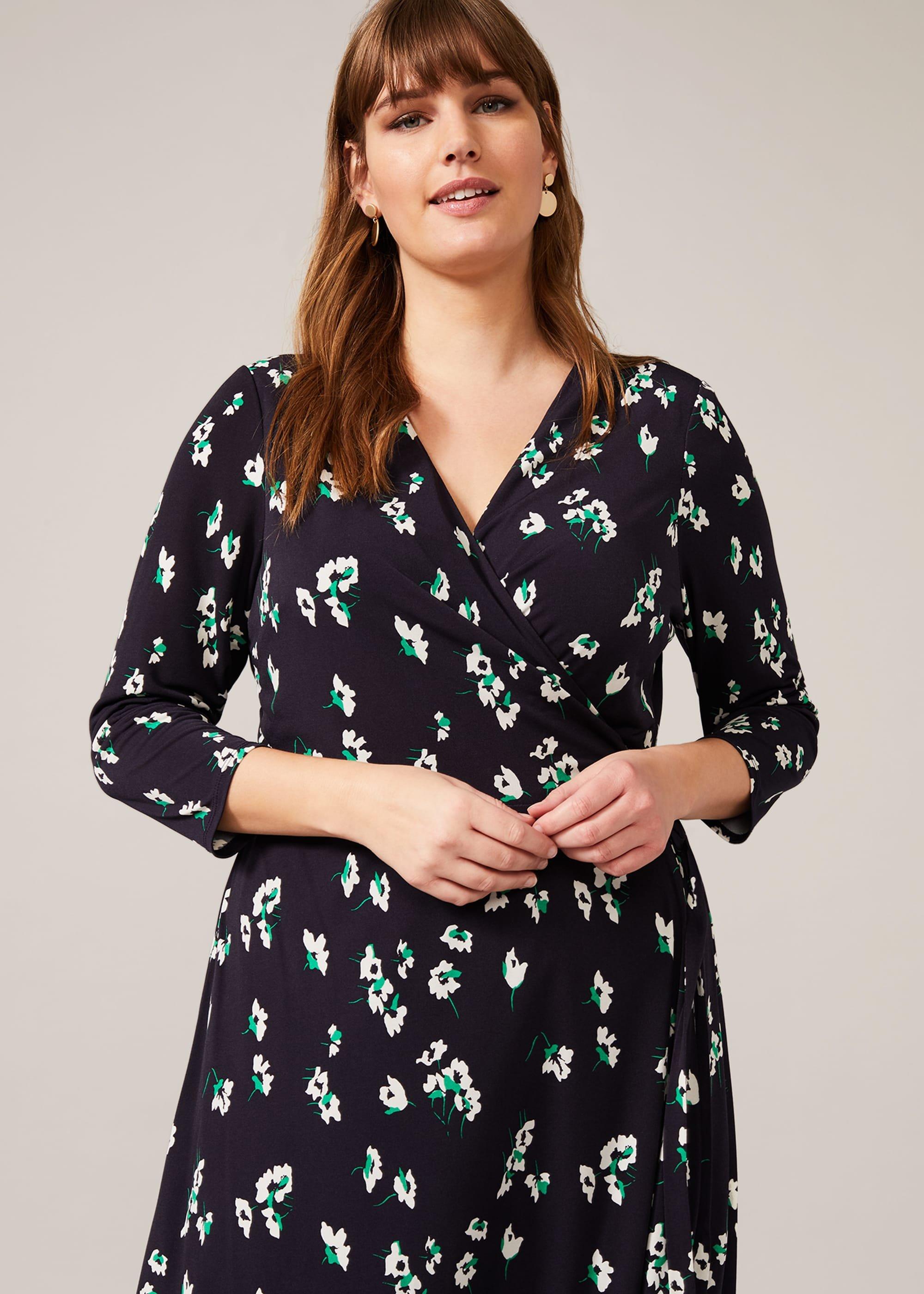 Nettie Floral Wrap Dress