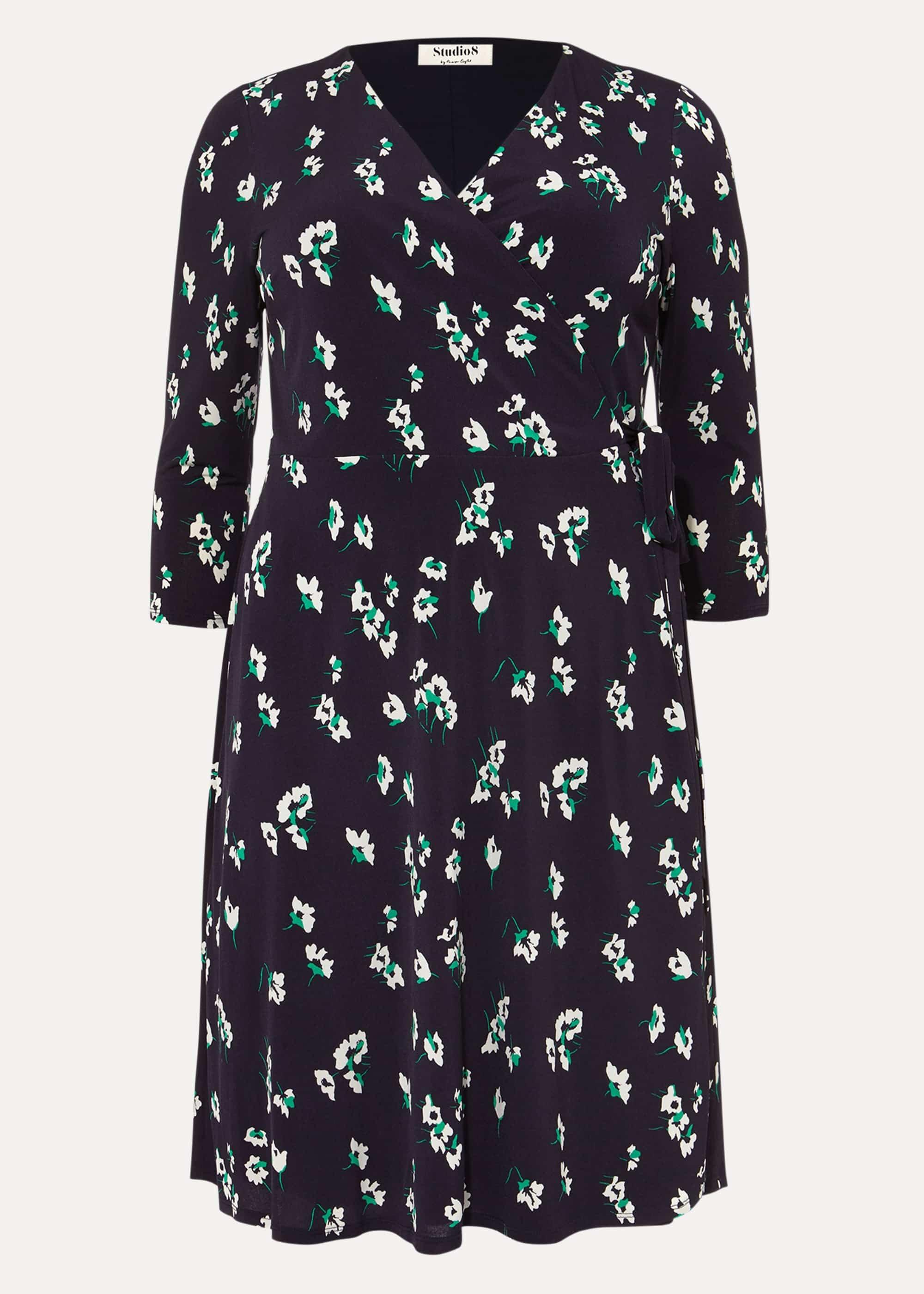 Nettie Floral Wrap Dress