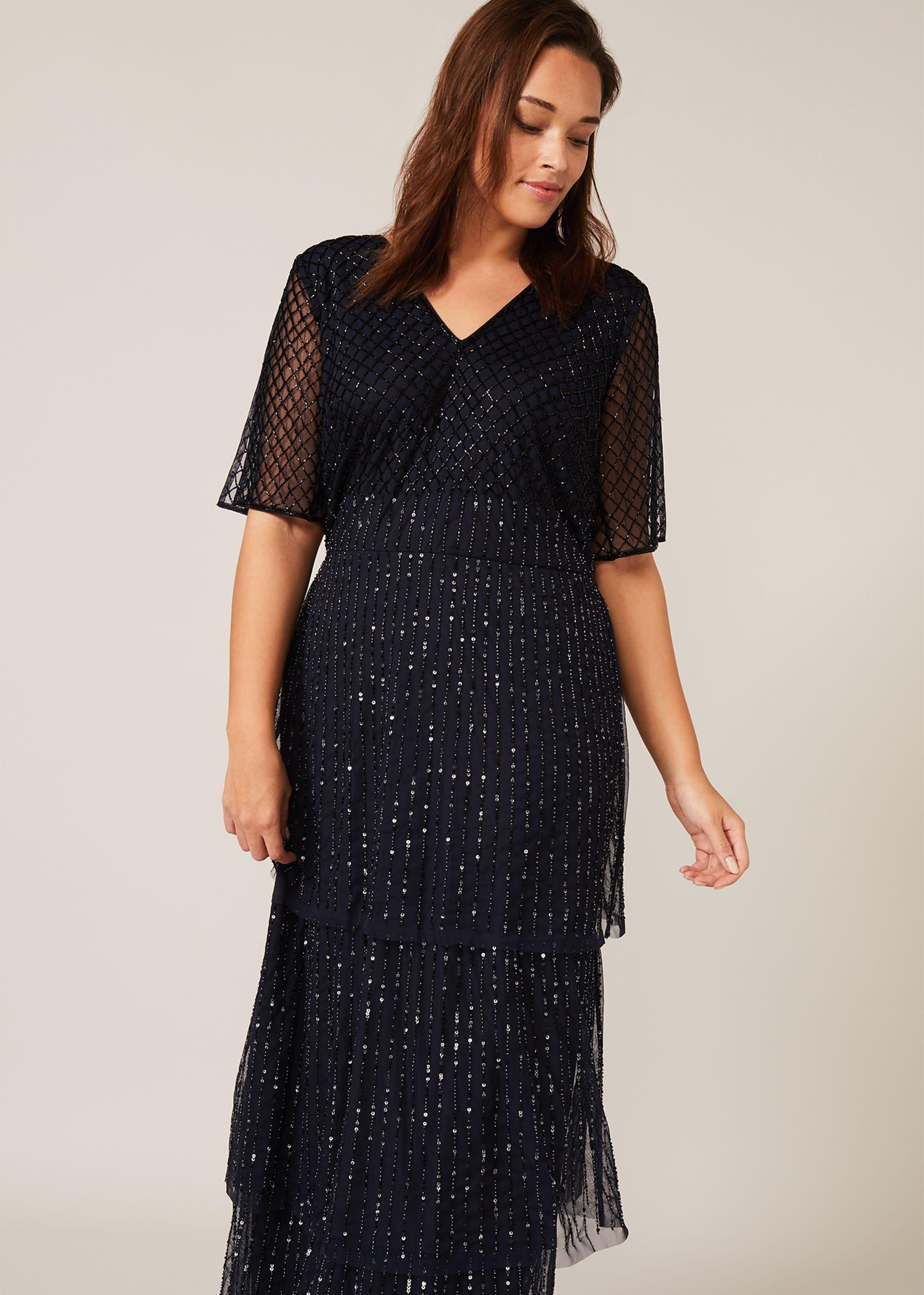 Sascha Beaded Maxi Dress