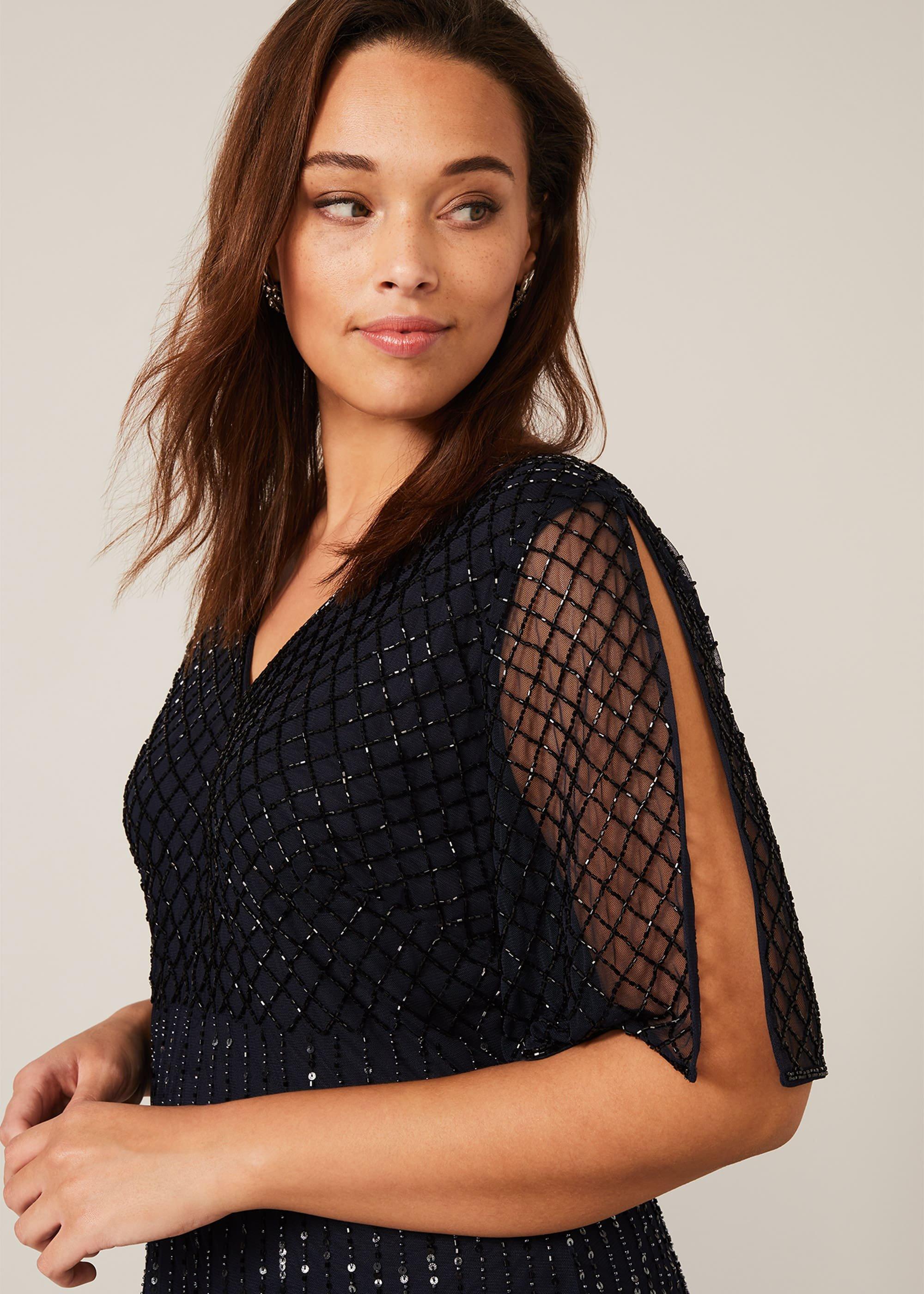 Sascha Beaded Maxi Dress