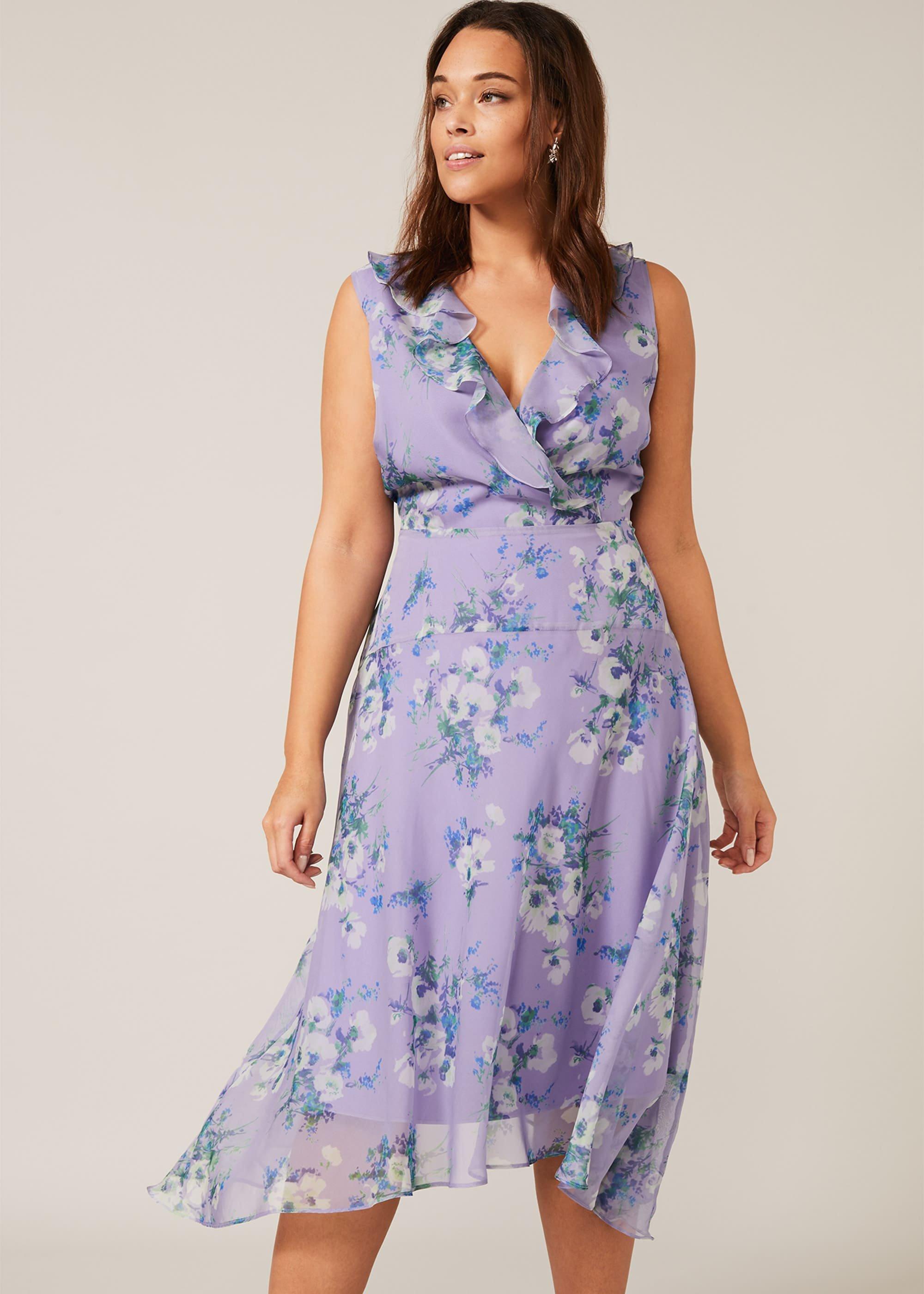 Anya Floral Frill Dress