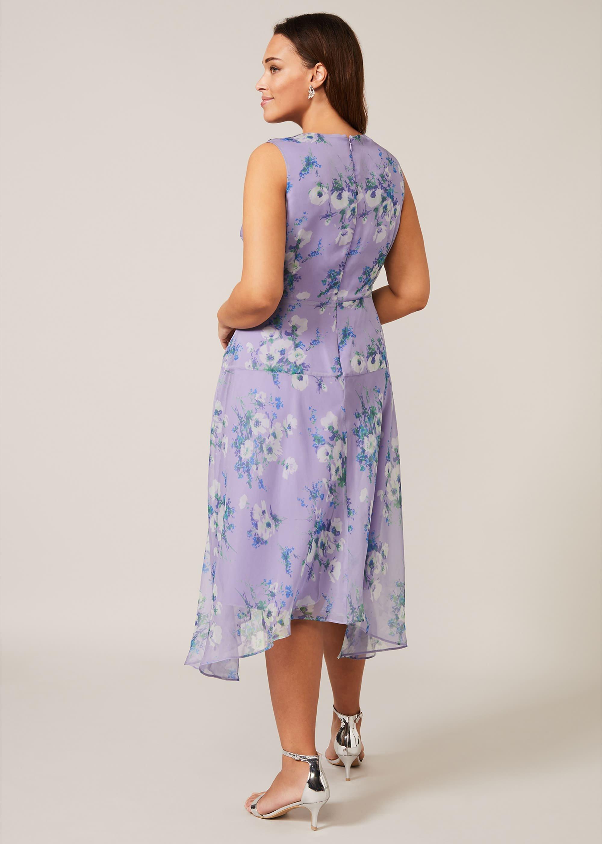 Anya Floral Frill Dress