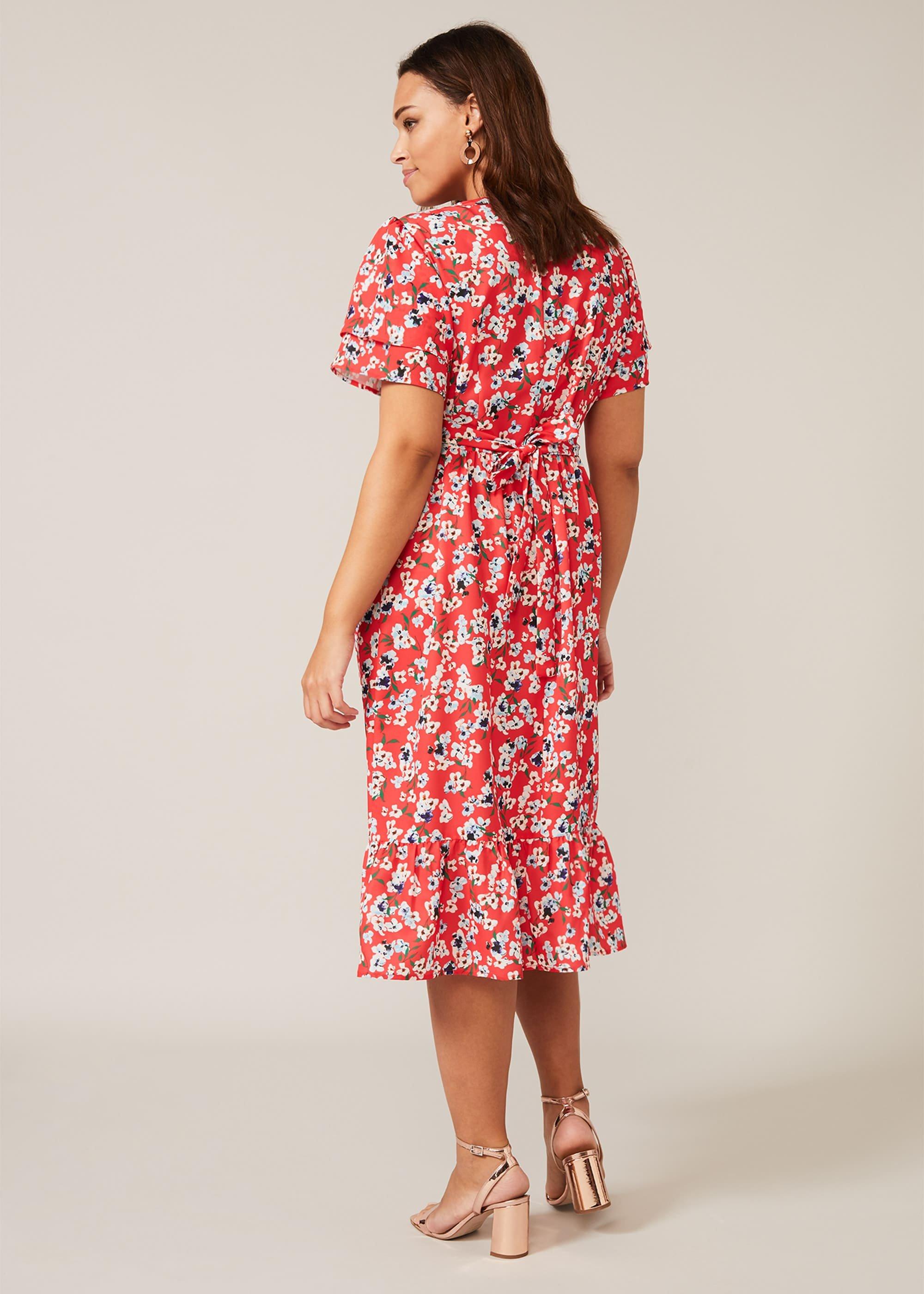 Claudette Ditsy Floral Dress