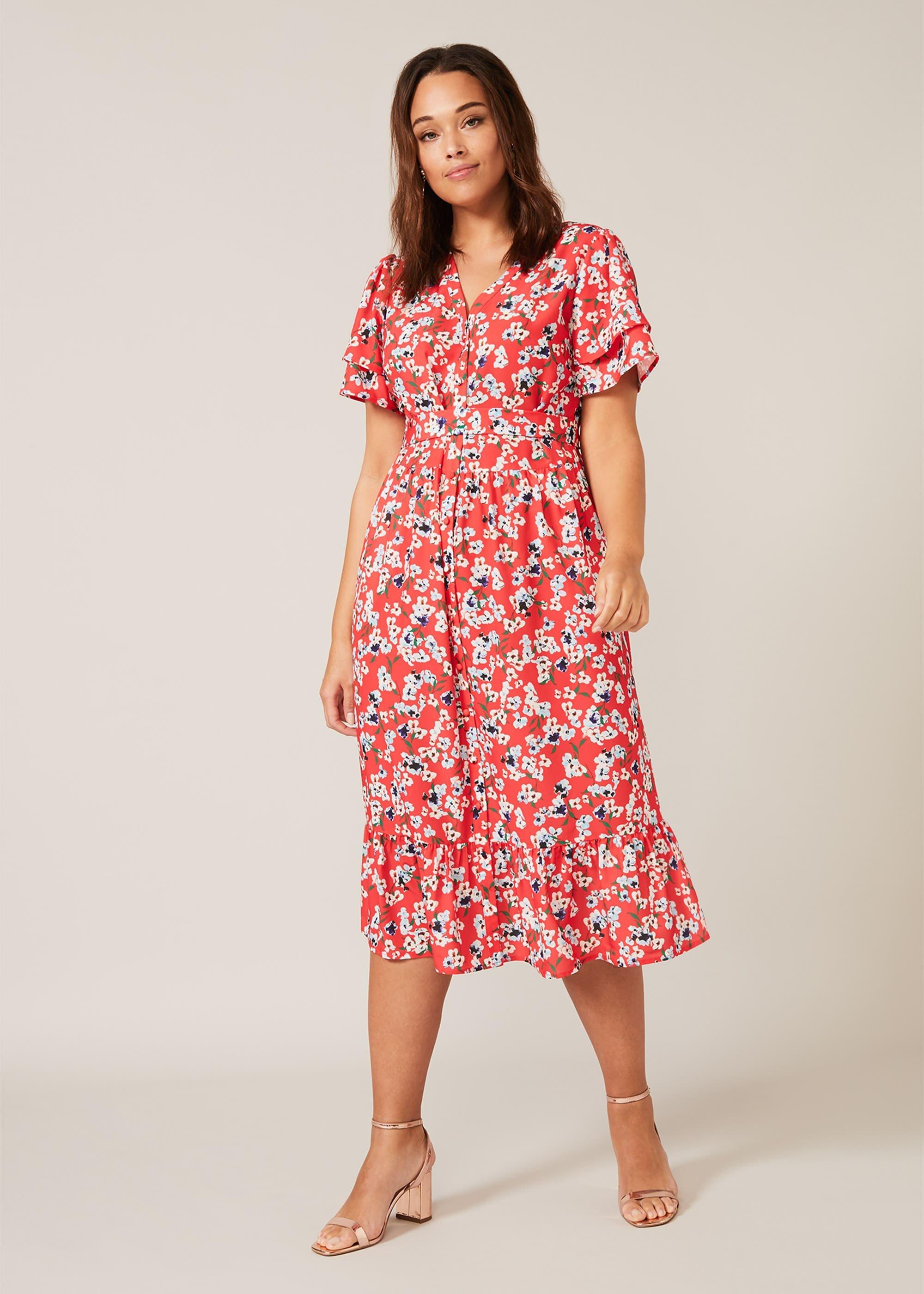 Claudette Ditsy Floral Dress