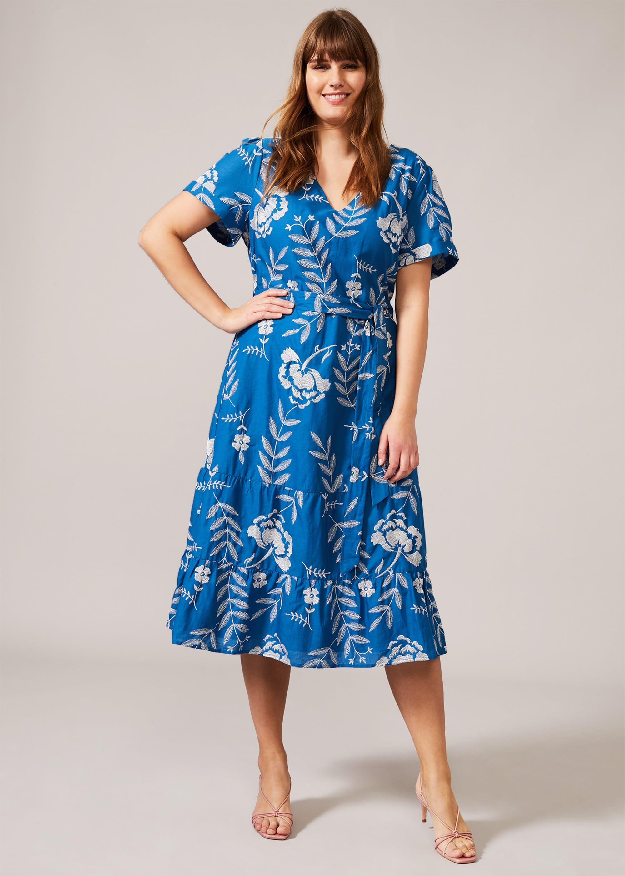 Madelyn Floral Embroidered Dress